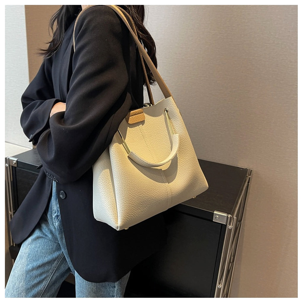 Roselle™ – Textured Mini Bucket Bag (Korean Style) - enhanced image 8