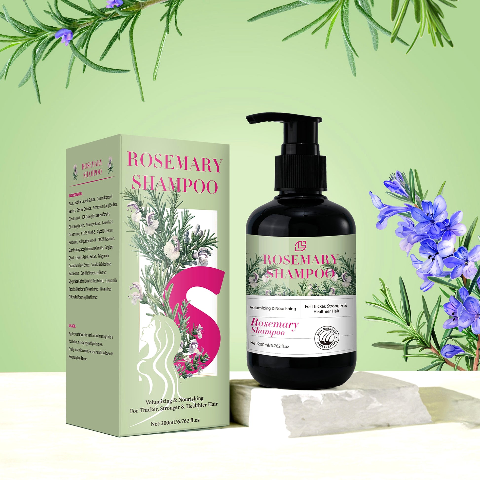 Rosemary Deep Clean Shampoo – Gentle Care, Real Results - enhanced image 8