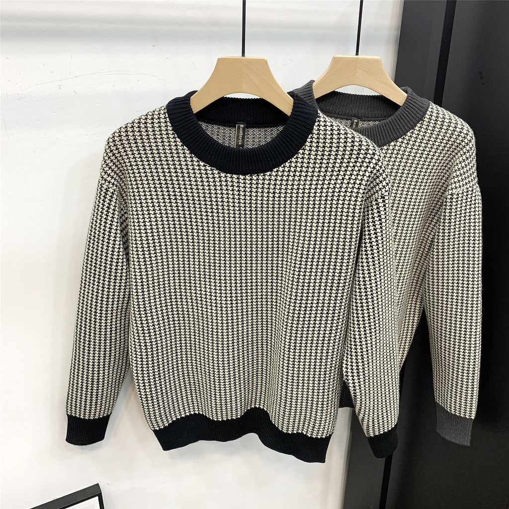 NordKnit™ – Classic Plaid Slim Fit Pullover - enhanced image 8
