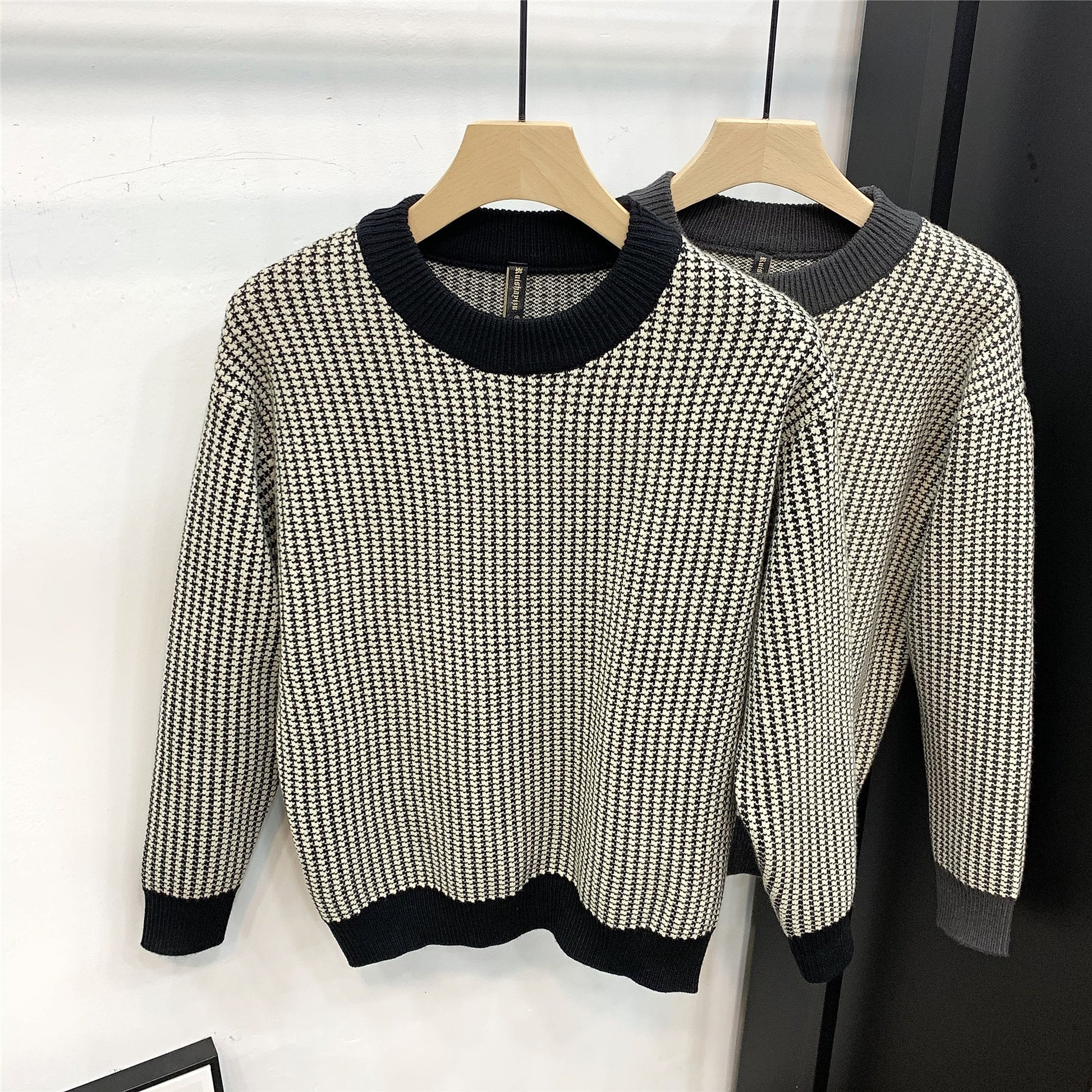 NordKnit™ – Classic Plaid Slim Fit Pullover - enhanced image 8