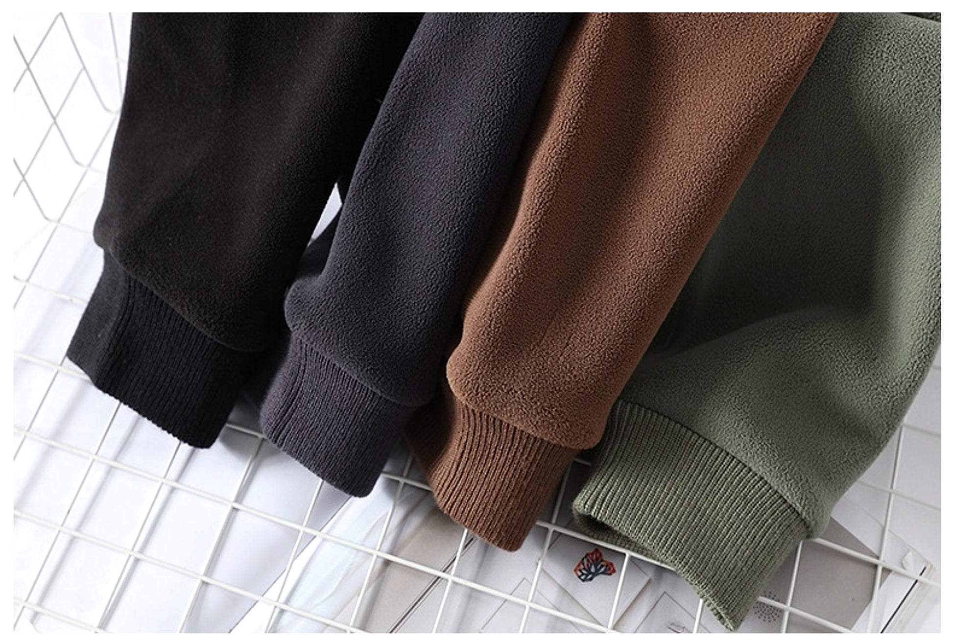 Round Neck Sweater — Men's and Women's Long Sleeves Couple Top - enhanced image 8