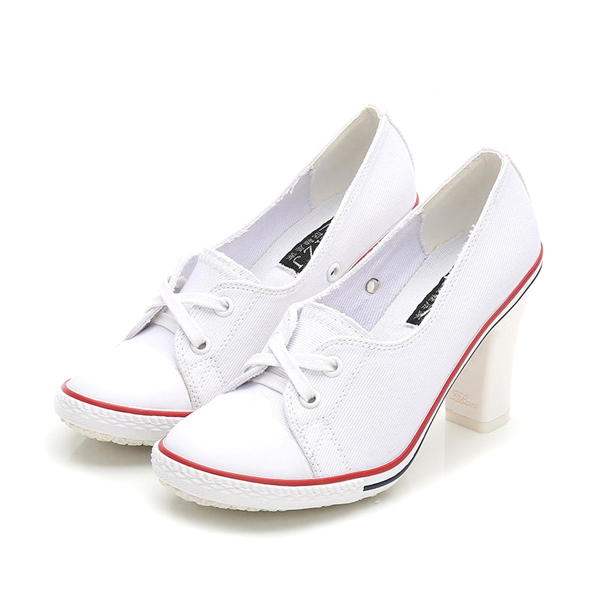 SeoulLift™ – Korean Canvas High-Sole Sneakers (Women) - enhanced image 8