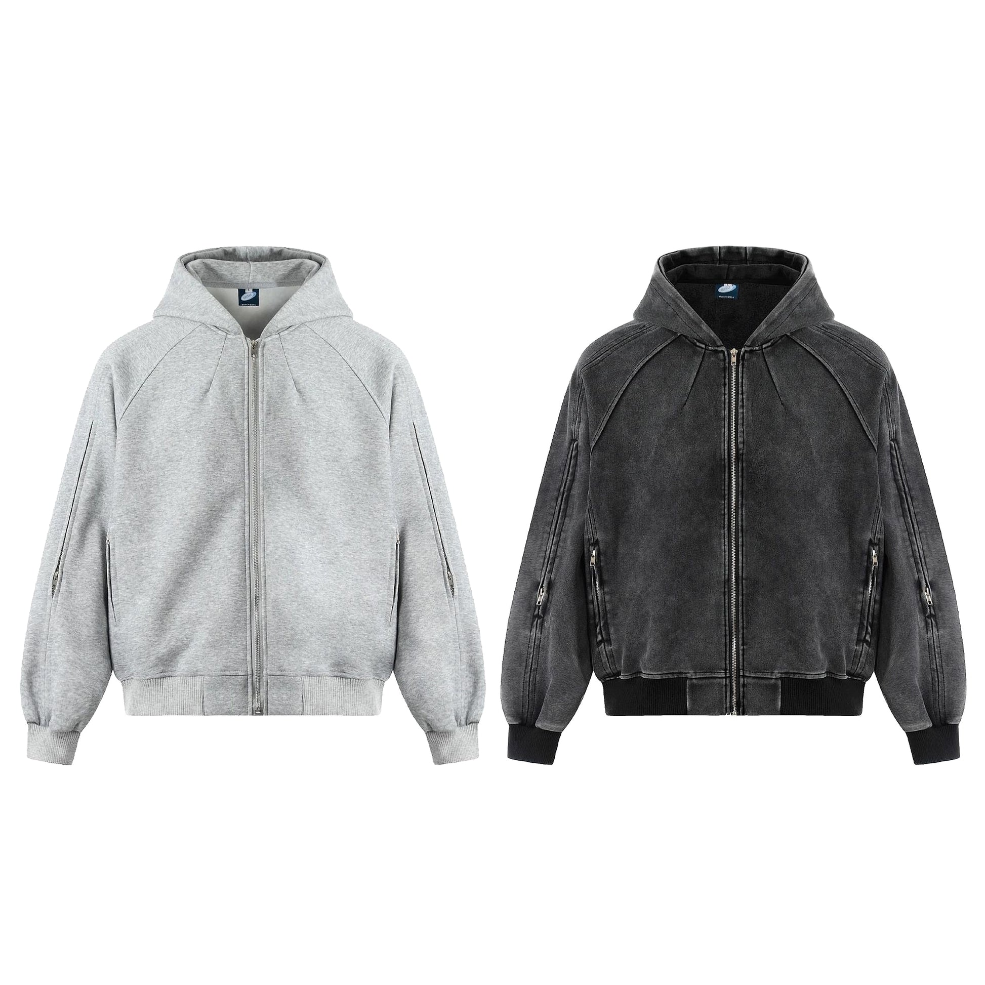 Spring New Retro Simple, Loose And Versatile Hooded Jacket - enhanced image 8