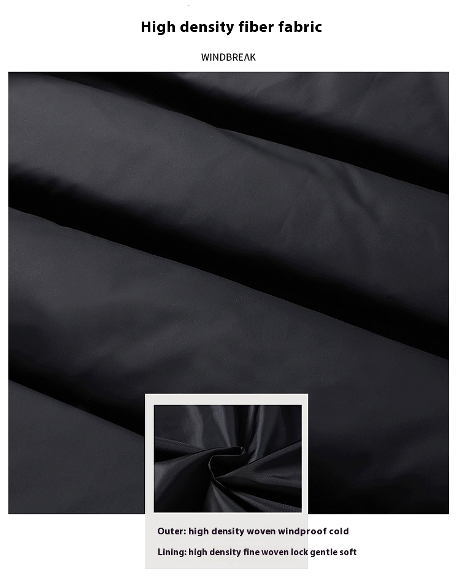 Thickened Warm Down Jacket Male mEN - enhanced image 8