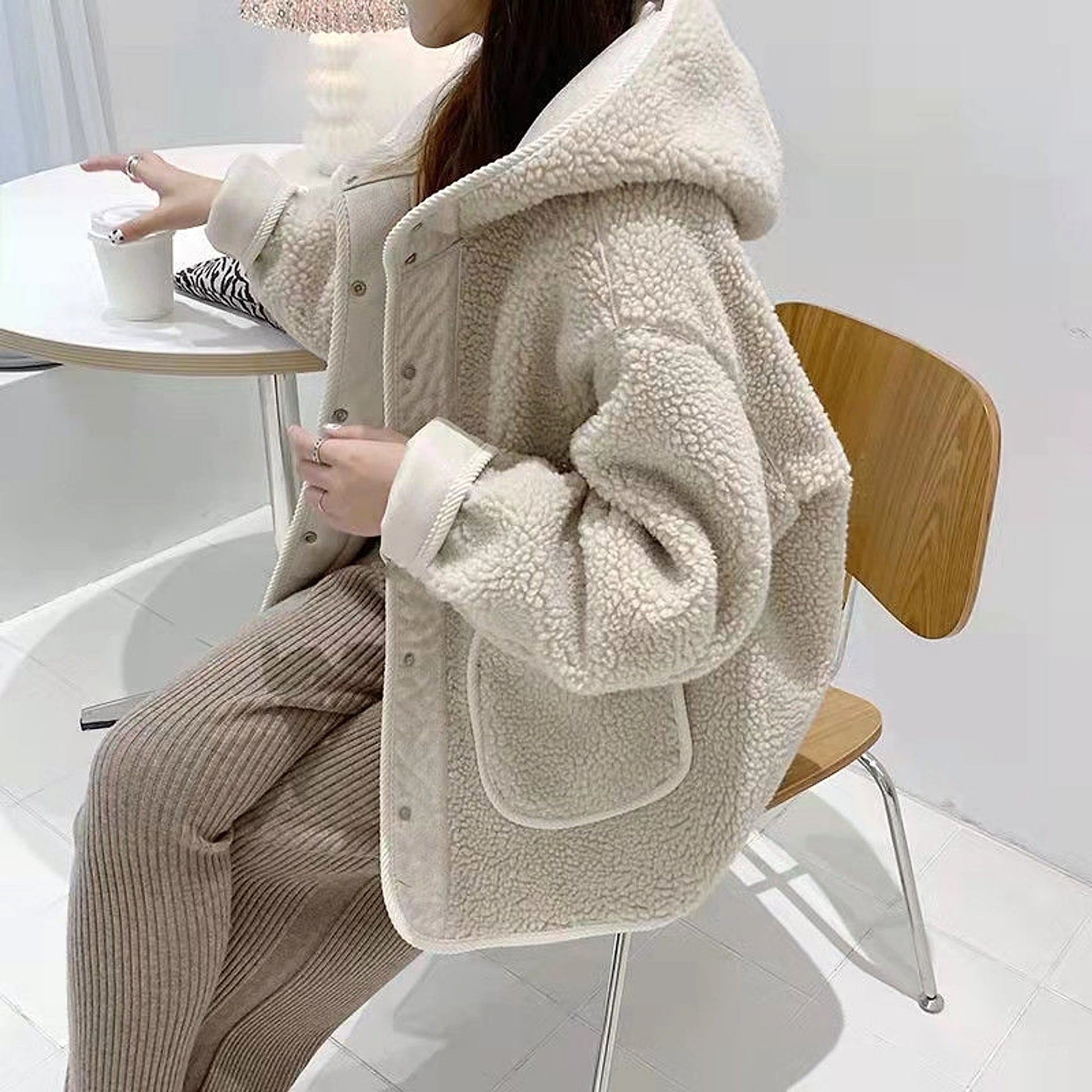 Thickened Work Clothes Top For Women - enhanced image 8