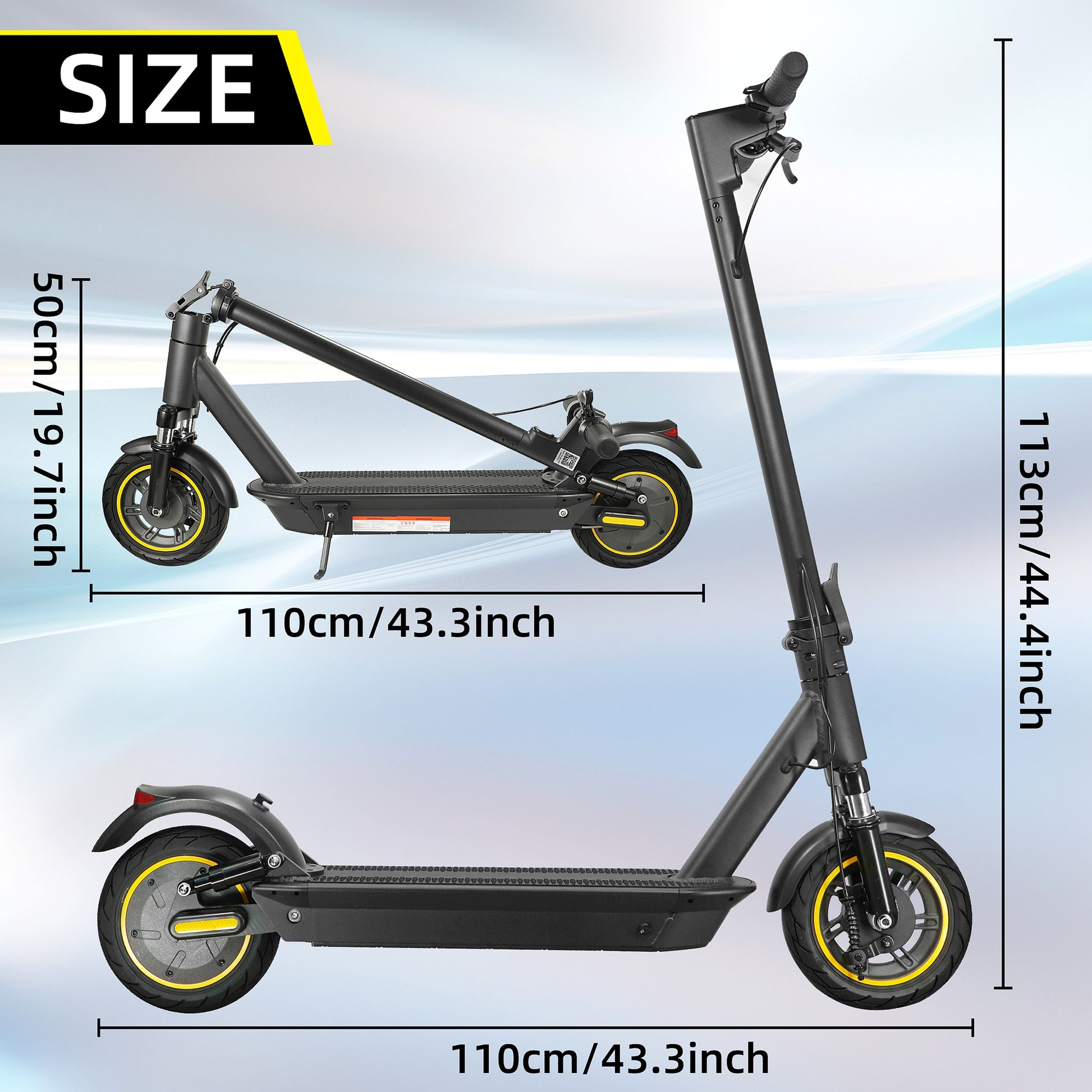 VoltStrider™ DMAXX – 10" App-Connected Electric Scooter (350W, Foldable, Anti-Theft) - enhanced image 8