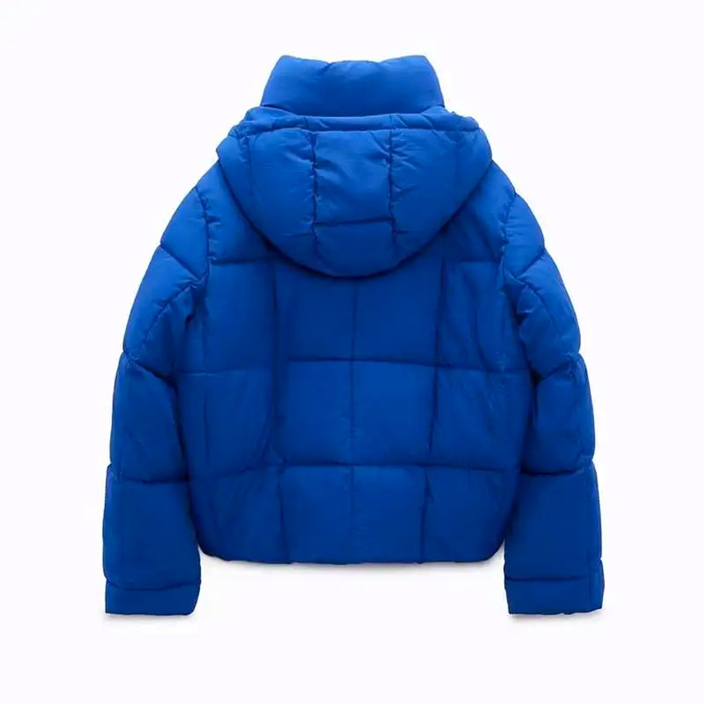 Warm Detachable Cotton With Scarf Jacket Women - enhanced image 8