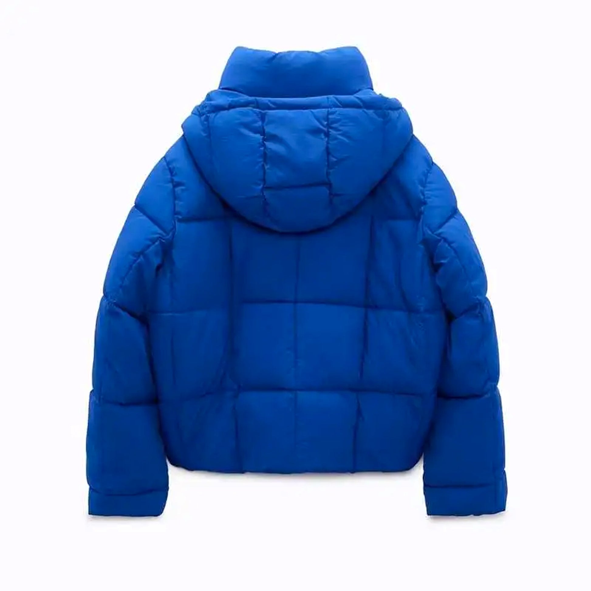 Warm Detachable Cotton With Scarf Jacket Women - enhanced image 8