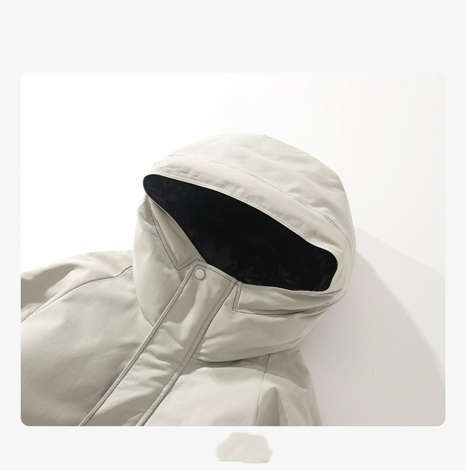 Winter Loose White Duck Down Quality Fashion Jacket Men - enhanced image 8