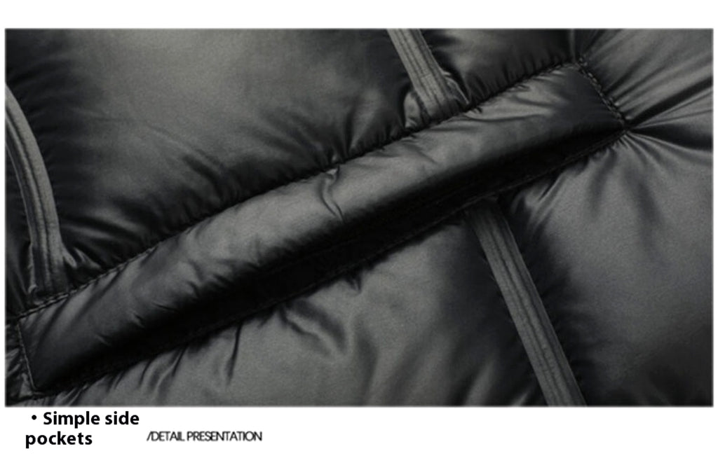 Winter Mid-old Men's Down Jacket Stand Collar Coat Thickened Protection Men - enhanced image 8