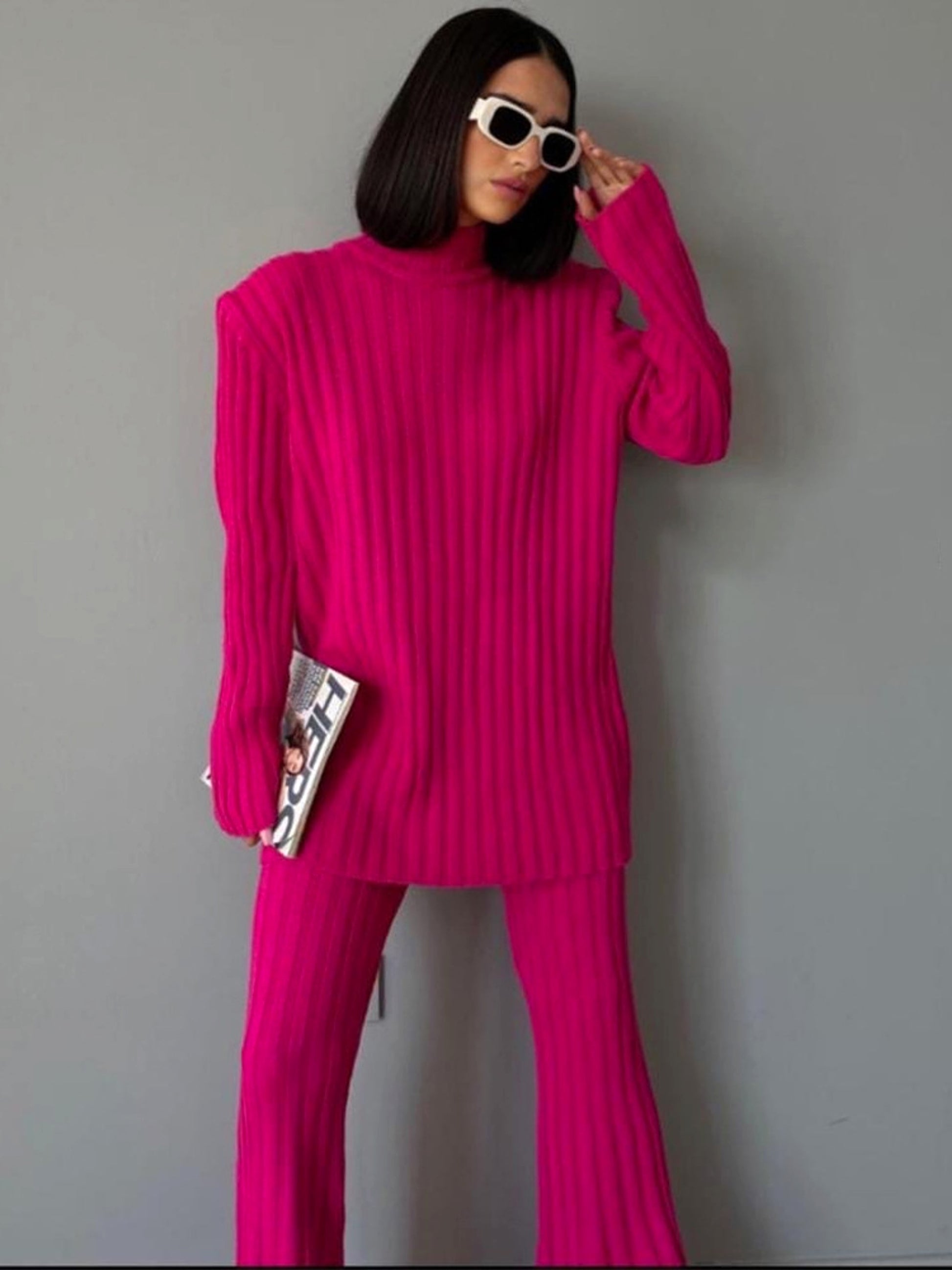 Women's Knitwear Pants Woolen (Tracksuit) - enhanced image 8