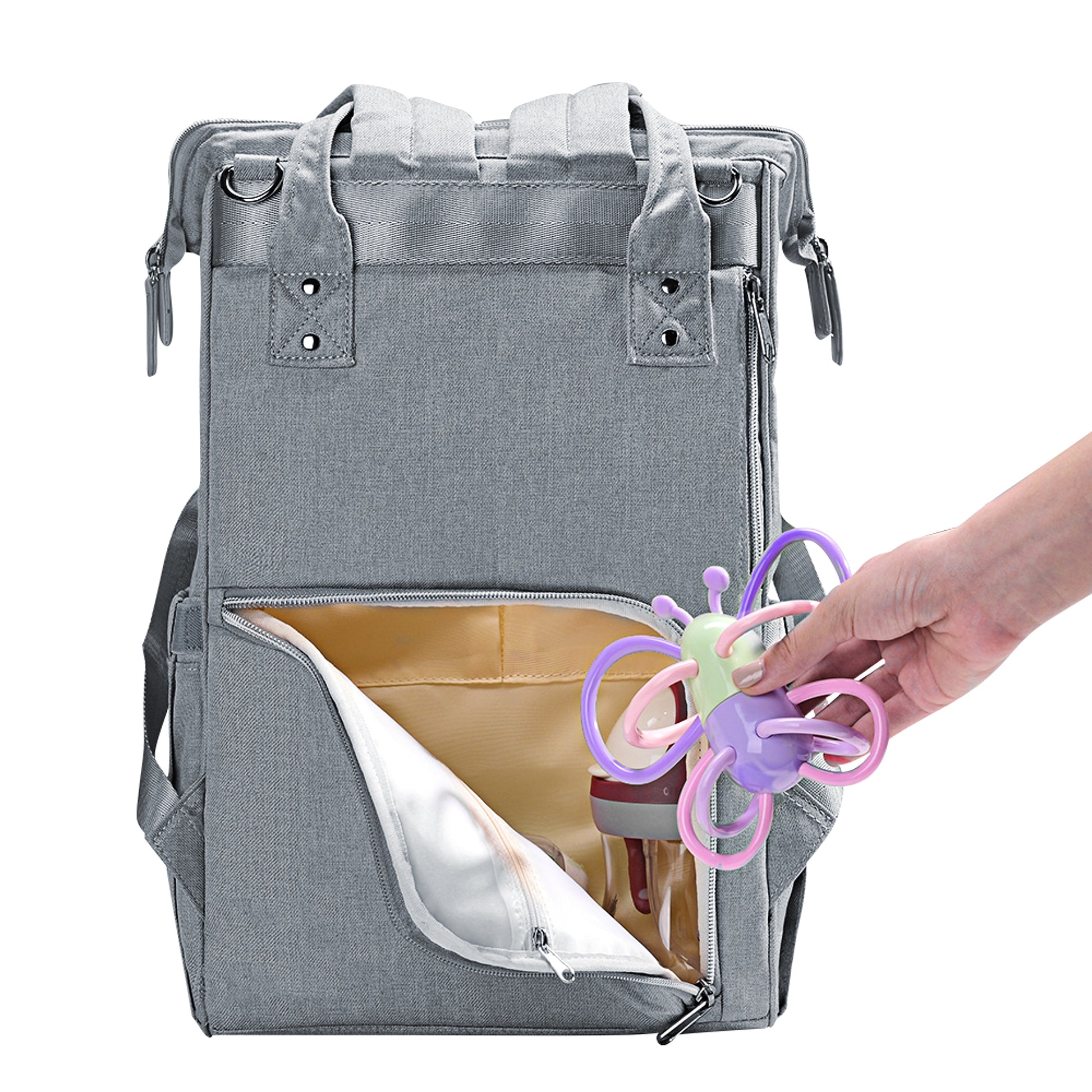 ALLFASHION™ – SmartMom USB Diaper Backpack - enhanced image 9