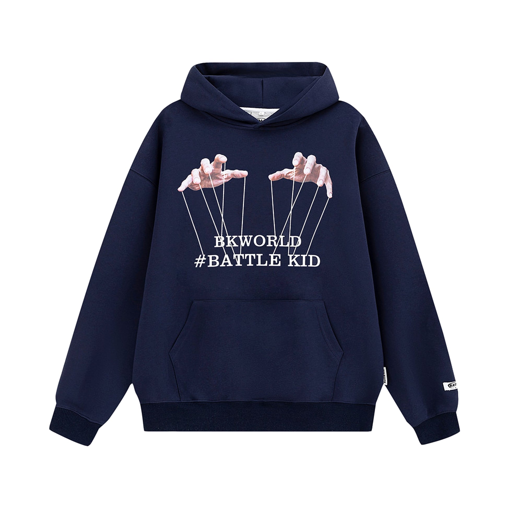 BATTLEKID - Padded Hooded Sweatshirt Sweater Men - enhanced image 9