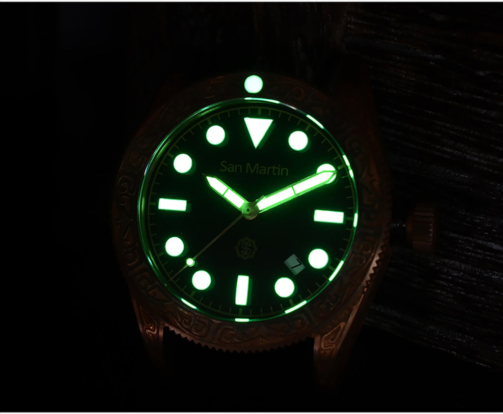 San Martin™ – Bronze Diver Automatic 200M - enhanced image 9