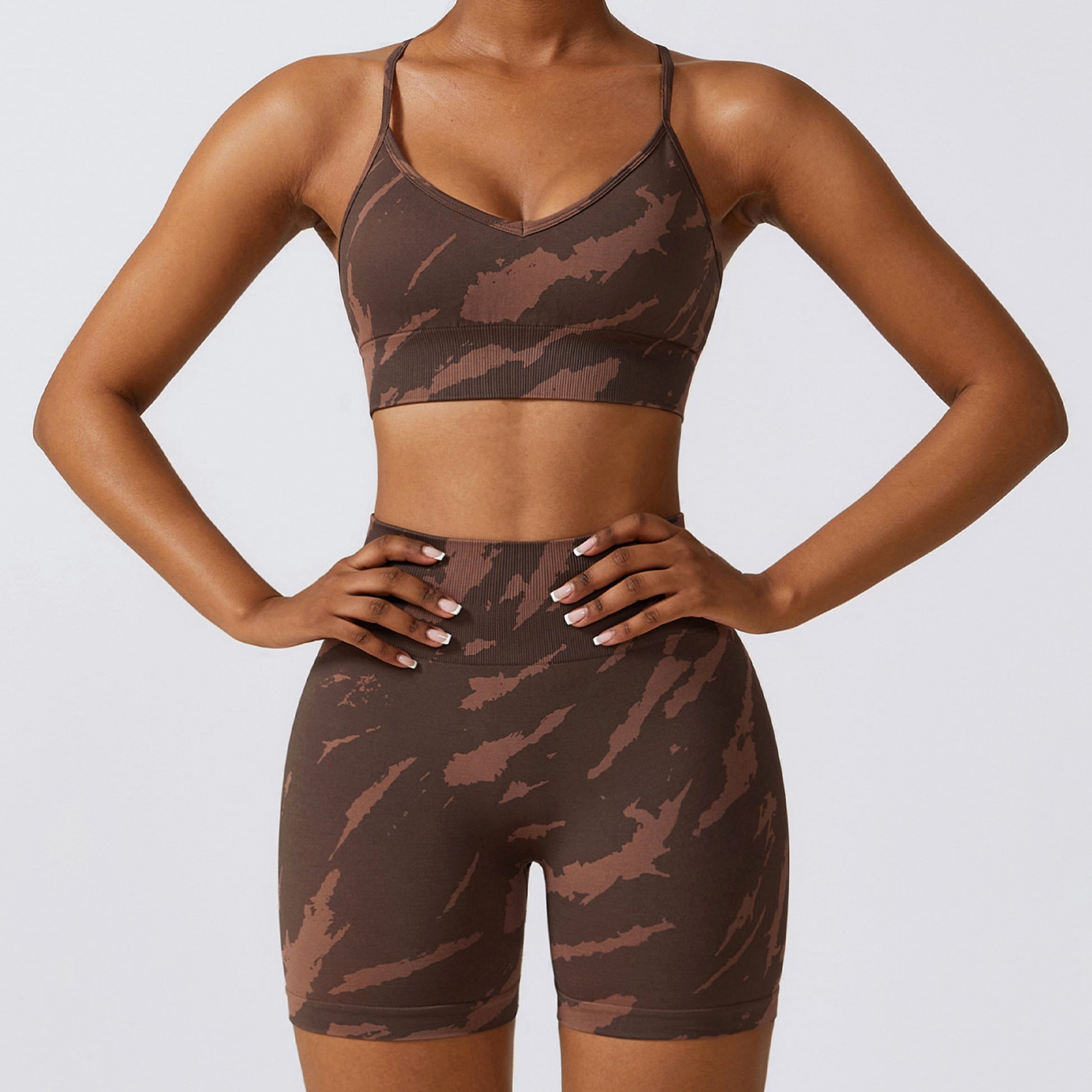 Camouflage Yoga Fitness Suit Women - enhanced image 9