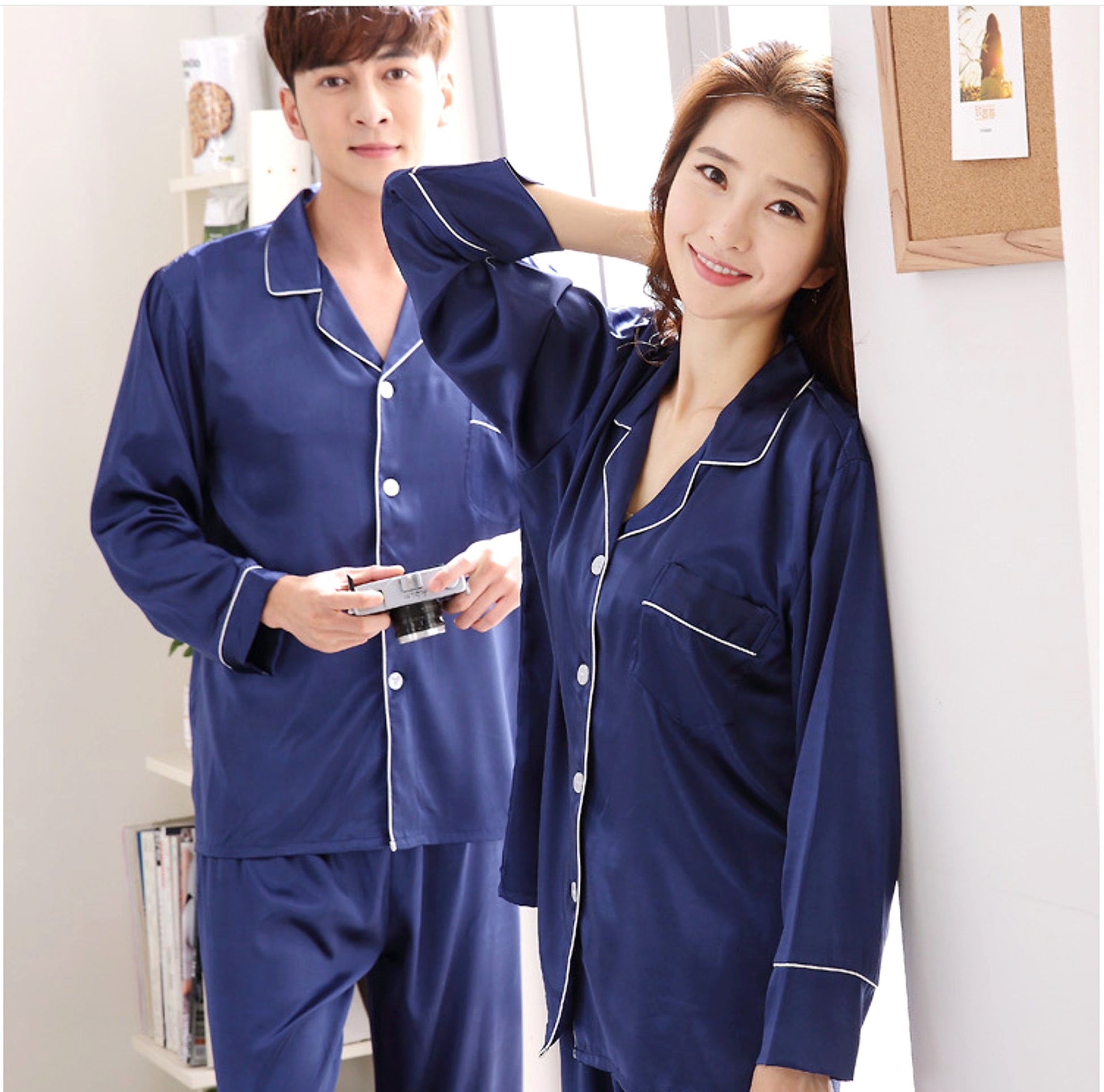 Couples pajamas for men and women - enhanced image 9