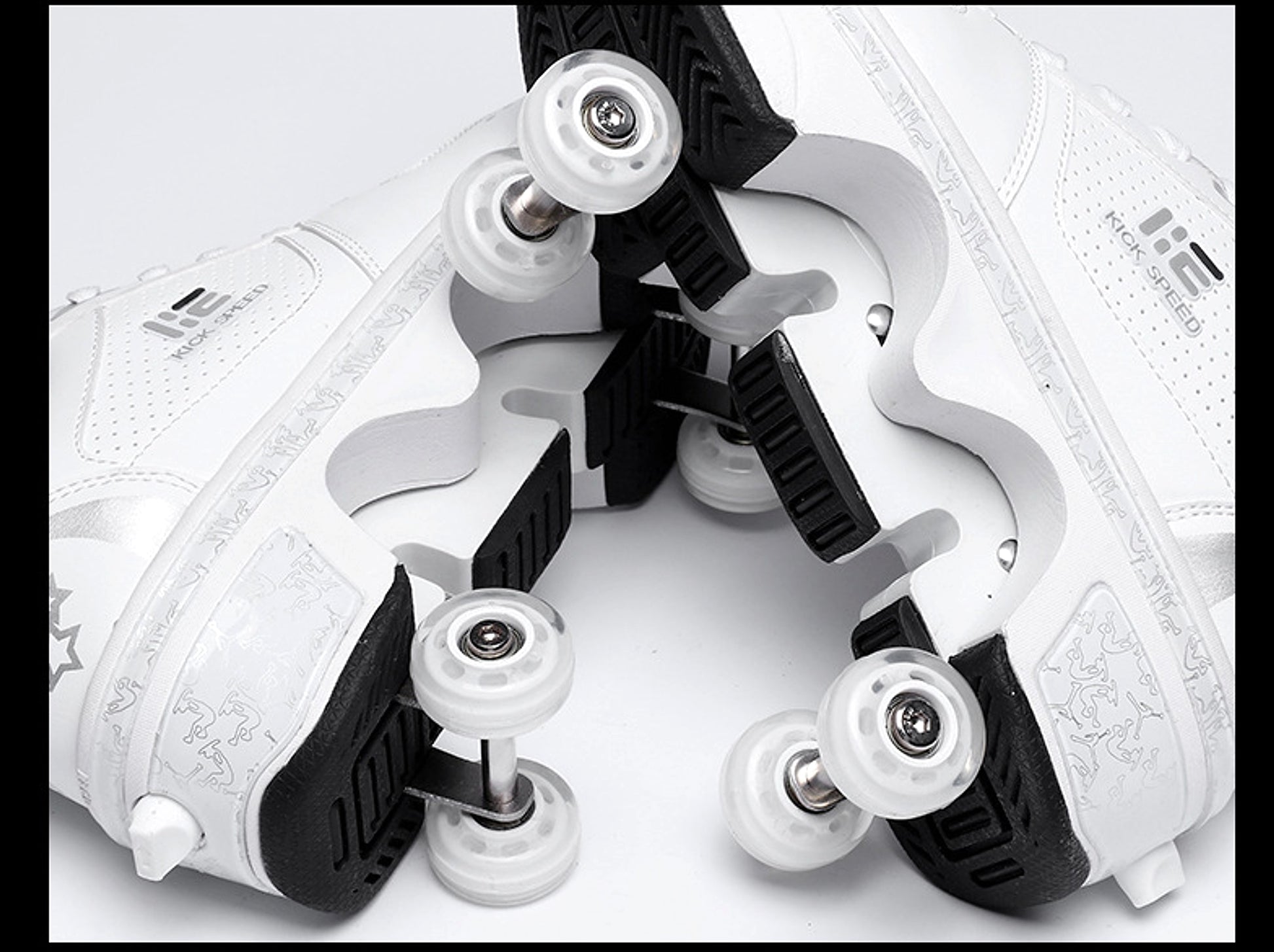 Deformation Shoes Double Row Rune Roller Skates - enhanced image 9