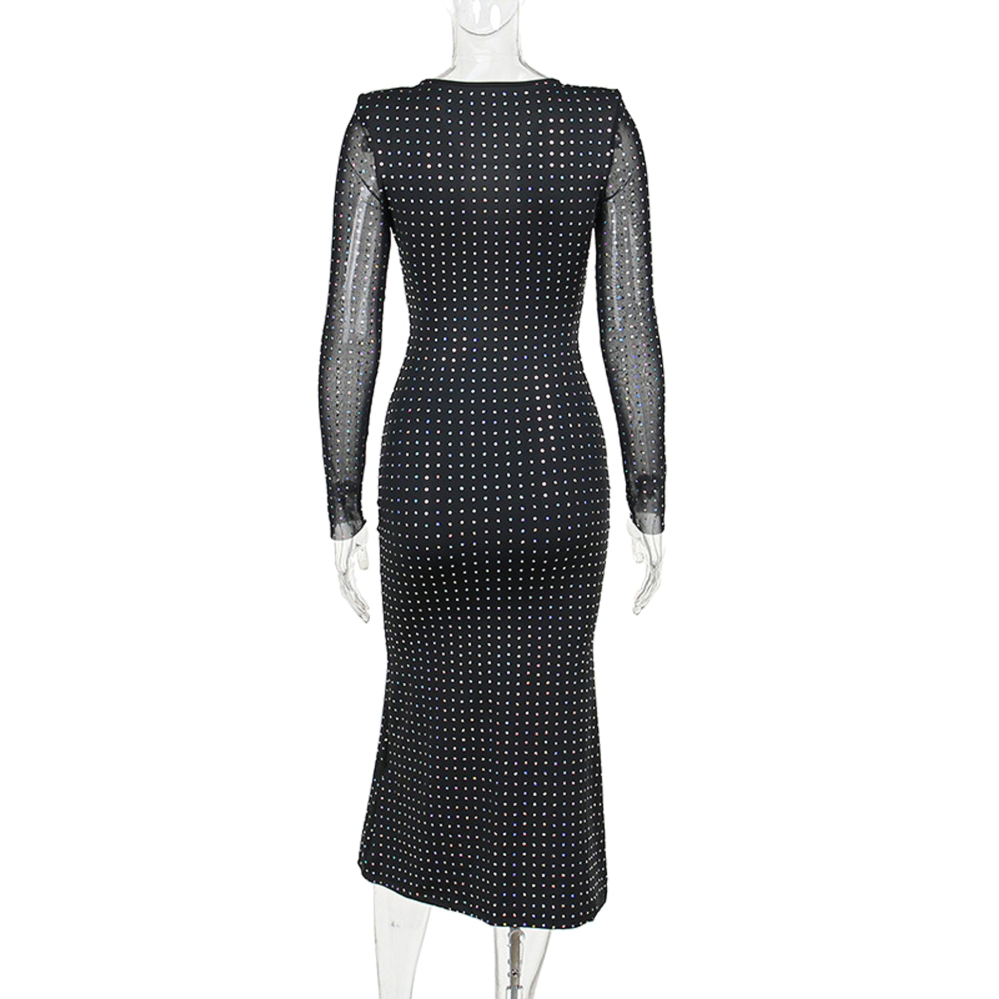 Colorful Sequins Dress for Women - enhanced image 9