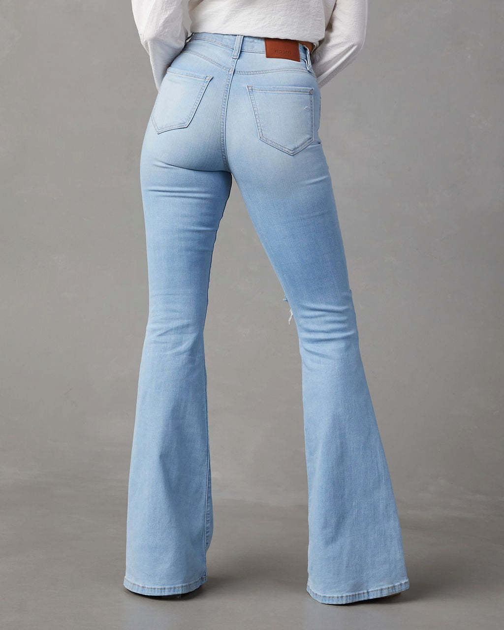 Fashion Temperament Wide-leg Jeans Women - enhanced image 9