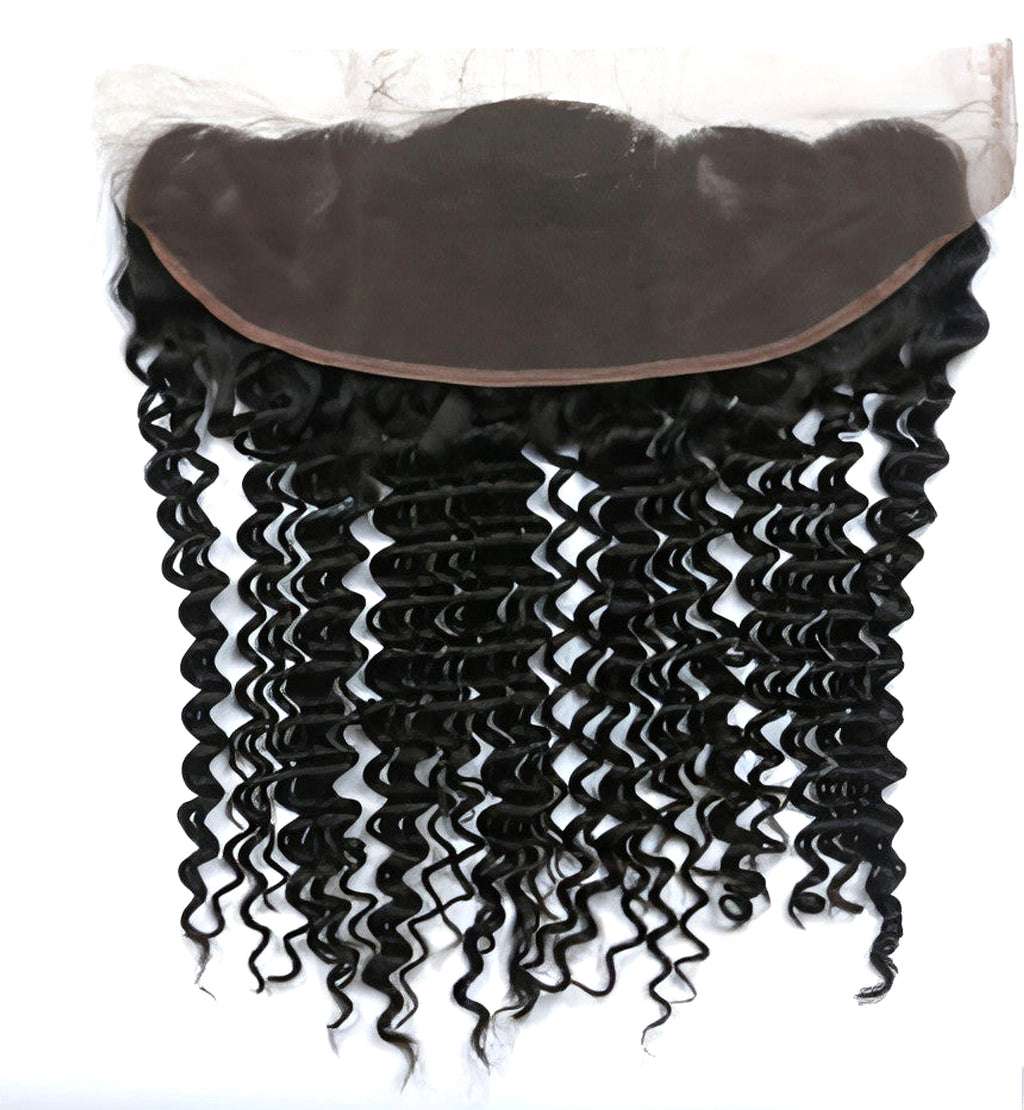 VelvetGlow Wig Front lace 4x13 lace - enhanced image 9