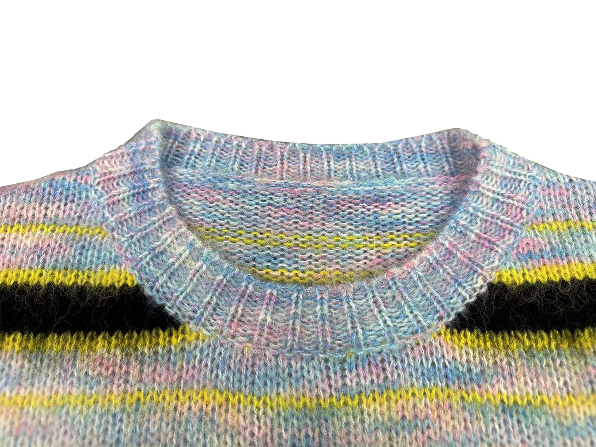 High Street American Style Trend Loose Striped Sweater Men - enhanced image 9