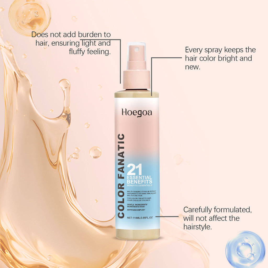 Hoegoa™ COLOR FANATIC 21-in-1 Spray – Color Protection & Smooth Shine - enhanced image 9