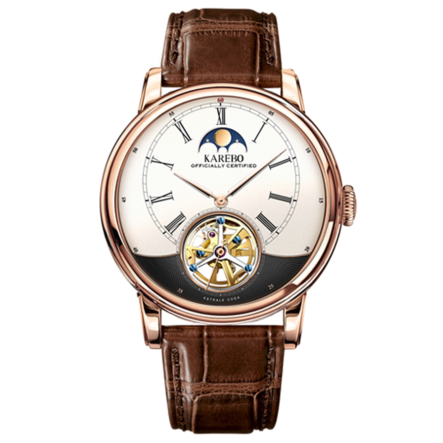 KAREBO - Men's automatic mechanical watch - enhanced image 9