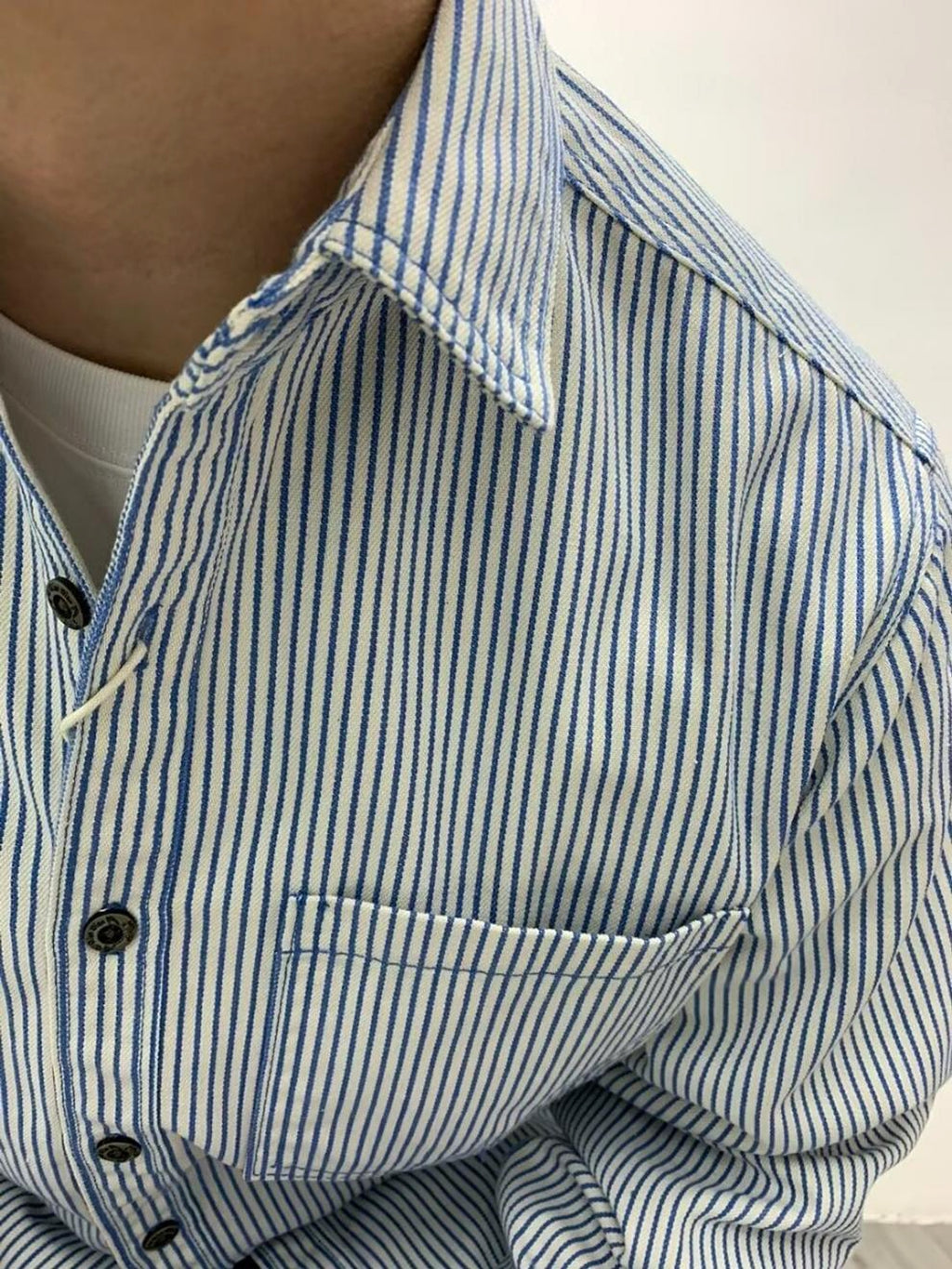 Letter Long Sleeve Loose Boys Summer Trendy All-match Casual DressShirt - enhanced image 9