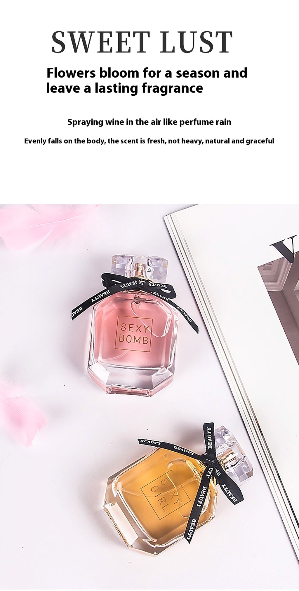 Love Bomb | Edition 2025 – Women's Long-Lasting Fragrance Perfume (50ml) - enhanced image 9