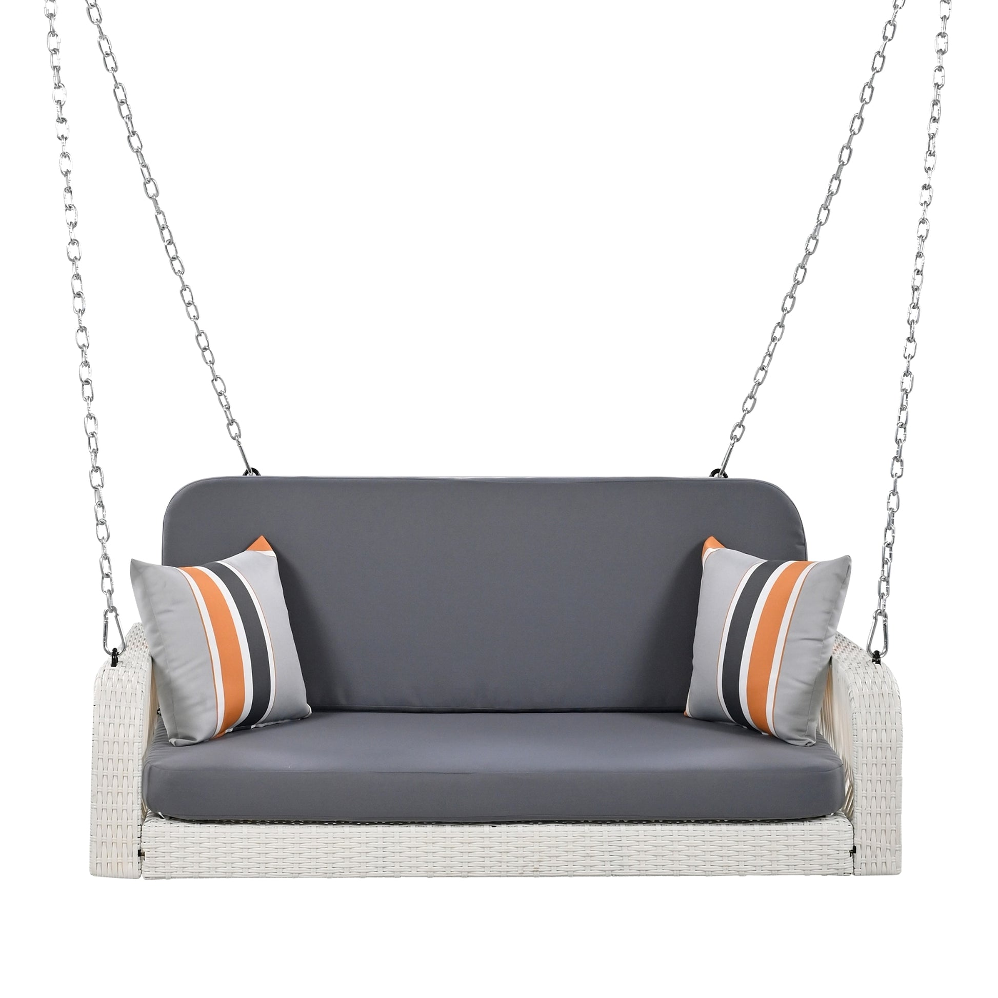 LuneluX – GO² Swing | Gartenlounge - Hängebank für 2 Personen (Grey-White) - enhanced image 9