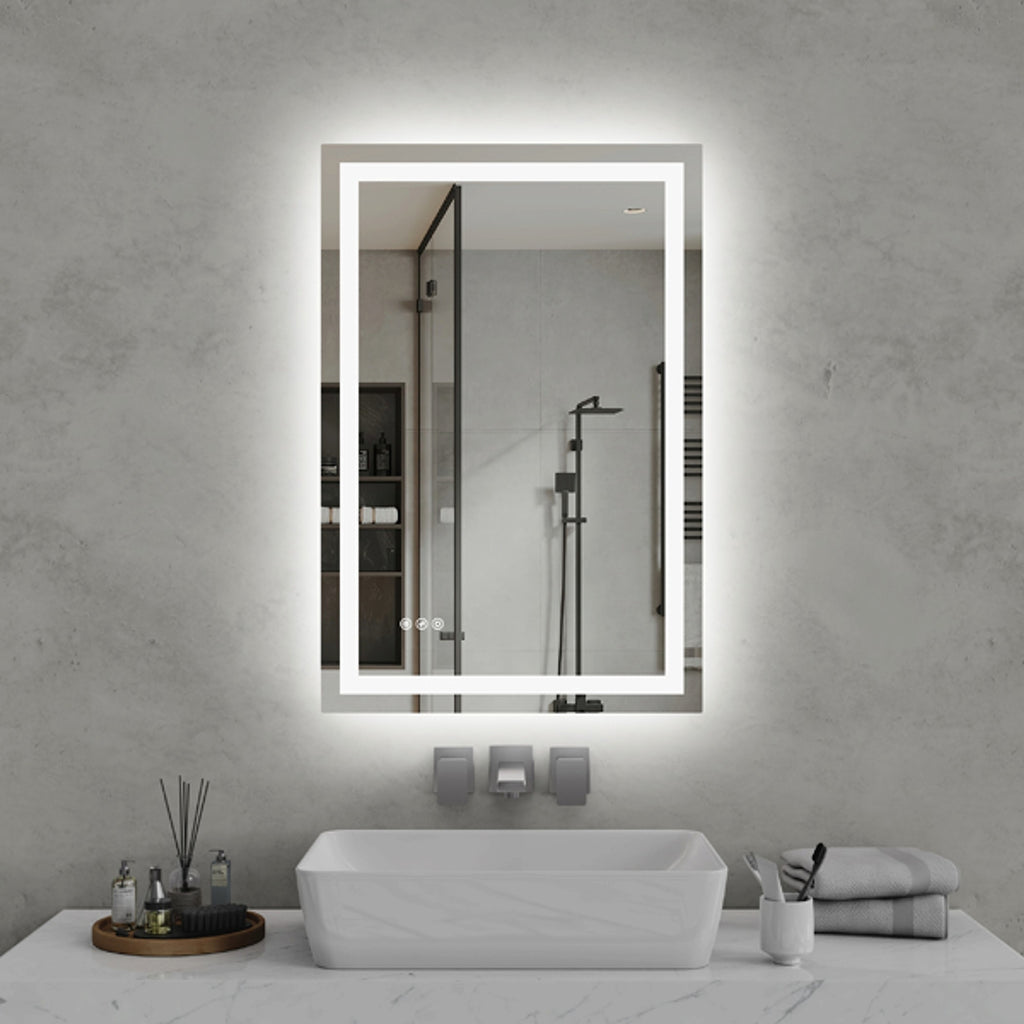 LuneluX_Home – Lumière LED Mirror (24" x 36") - enhanced image 9
