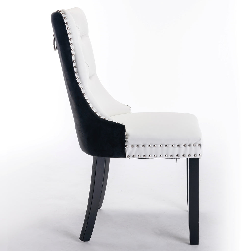 LuneluX_Home – Royal Banquet Chairs (Tufted Velvet, 2 pcs) - enhanced image 9