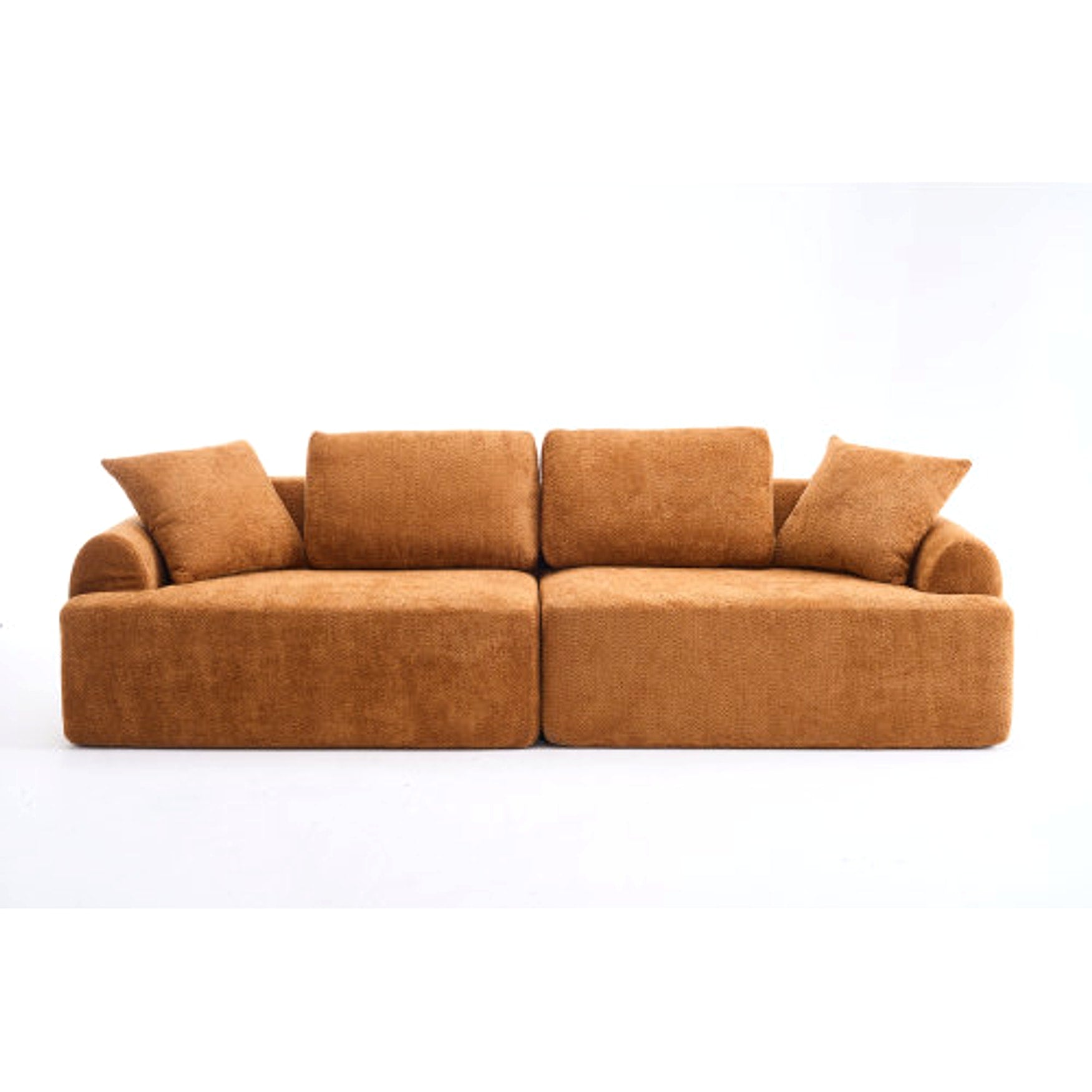 LuxeLiving™ – 4‑Seater Compression Sofa with Pillows (US Warehouse) - enhanced image 9