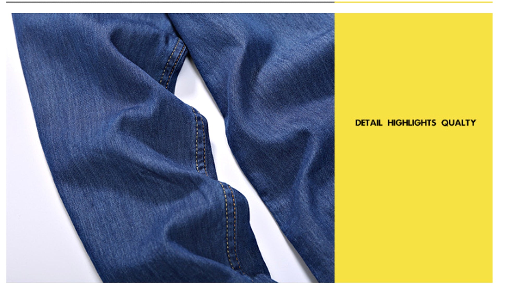 Men's Slim Fit Denim Long Sleeve DressShirt - enhanced image 9