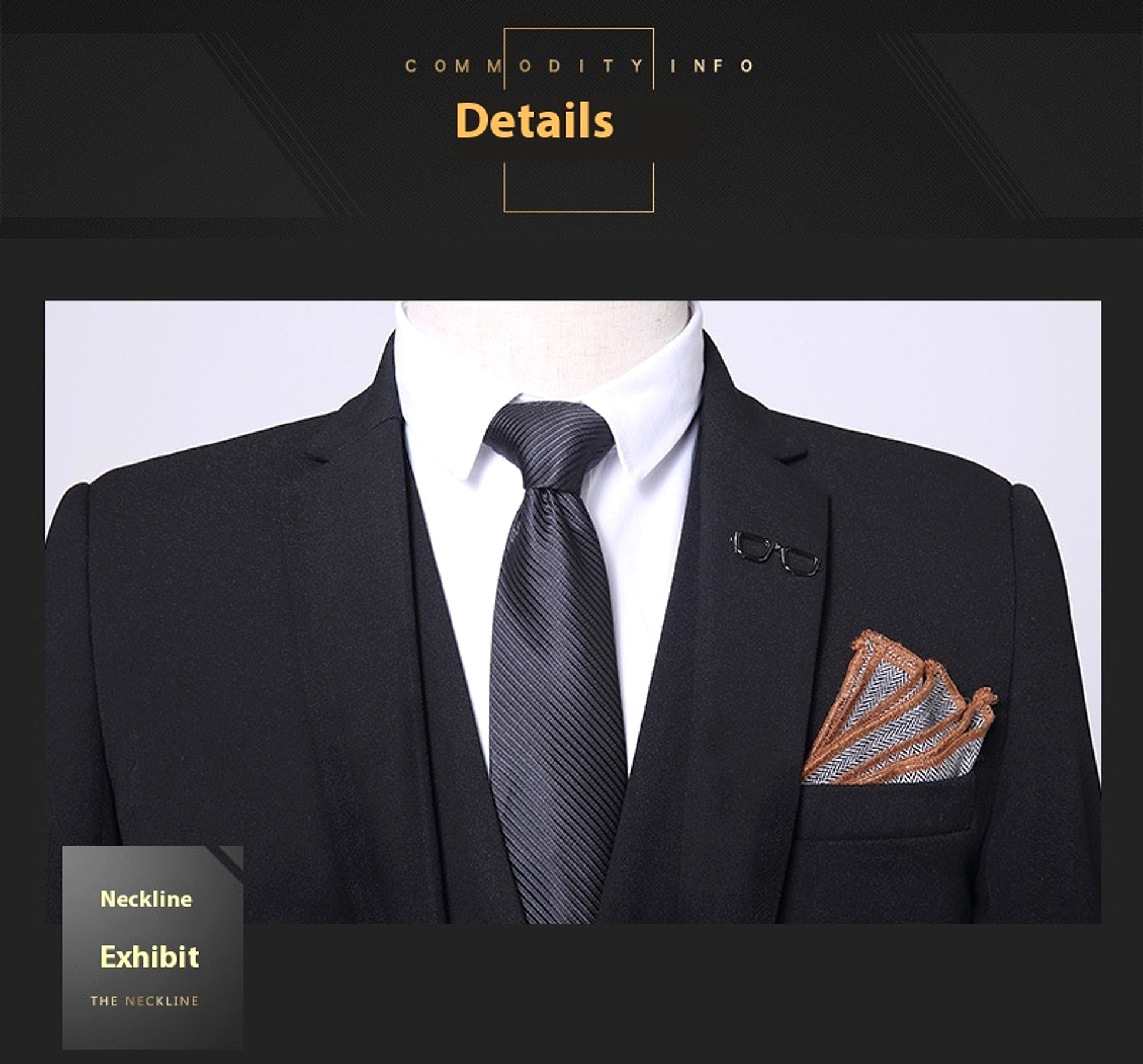 CavalierClass™ – 3PC Men's Banquet Suit Set - enhanced image 9