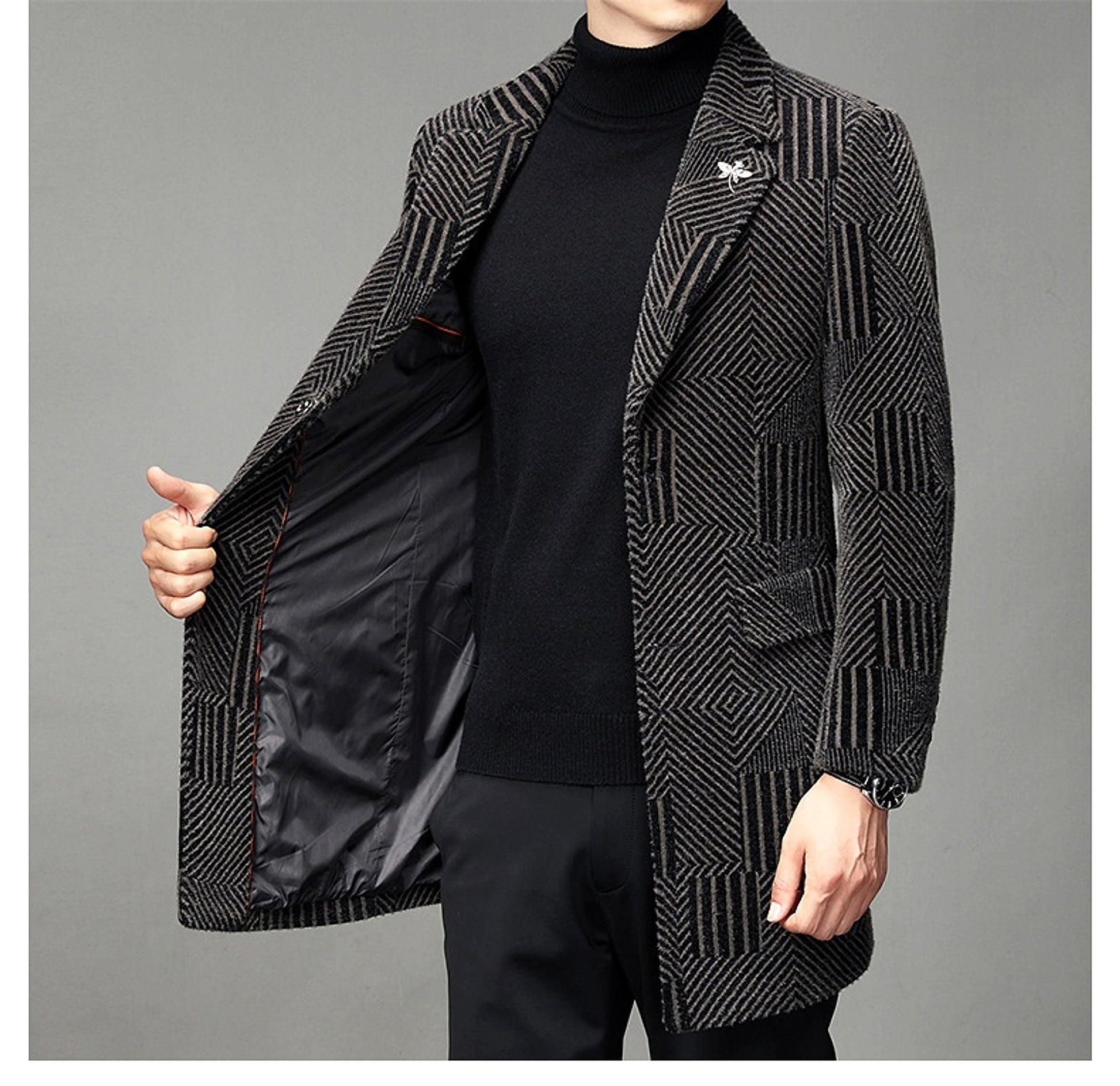 StormGuard™ – Men’s Autumn & Winter Windbreaker Coat - enhanced image 9