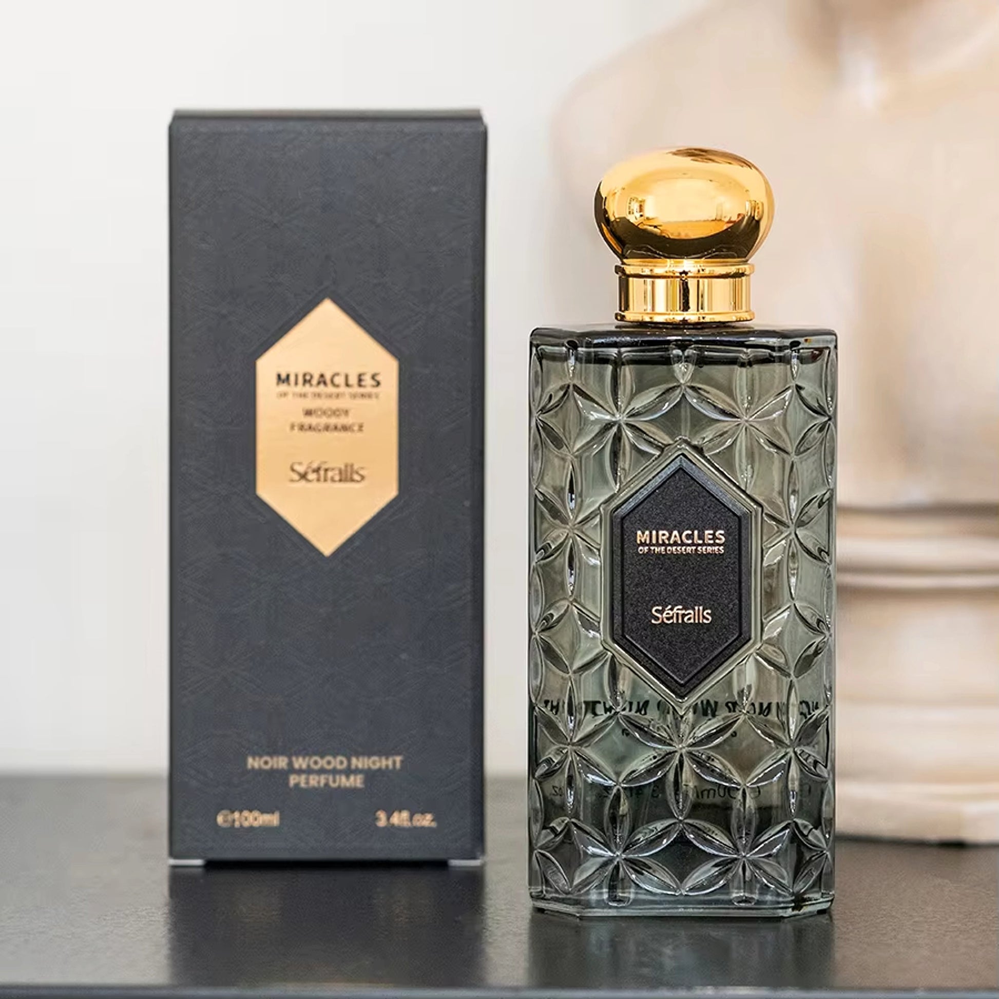 Miracles Sefralls Noir Wood Night Perfume Woody Fragrance Luxury Perfumes Woody  Long Lasting Signature GRACEFUL Fragrance - enhanced image 9