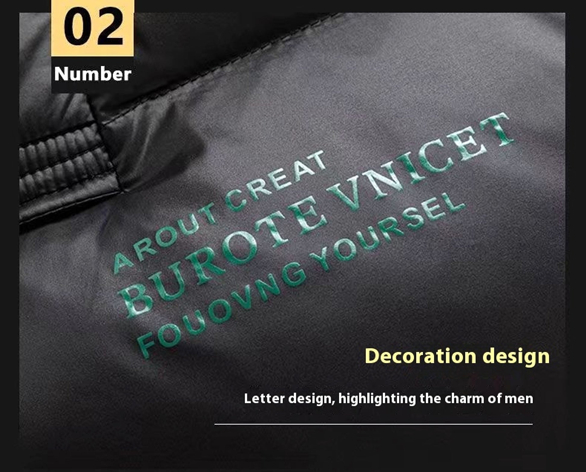 New Winter Down Jacket Men's Duck Down Cold-proof Black Gold Graphene Disposable Hooded Jacket - enhanced image 9
