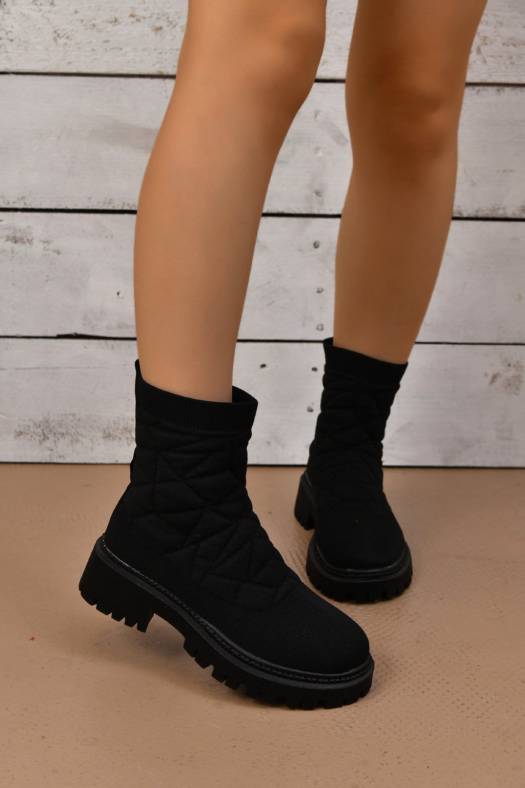 New Women's Flying Woven Sports Short Boots Women - enhanced image 9