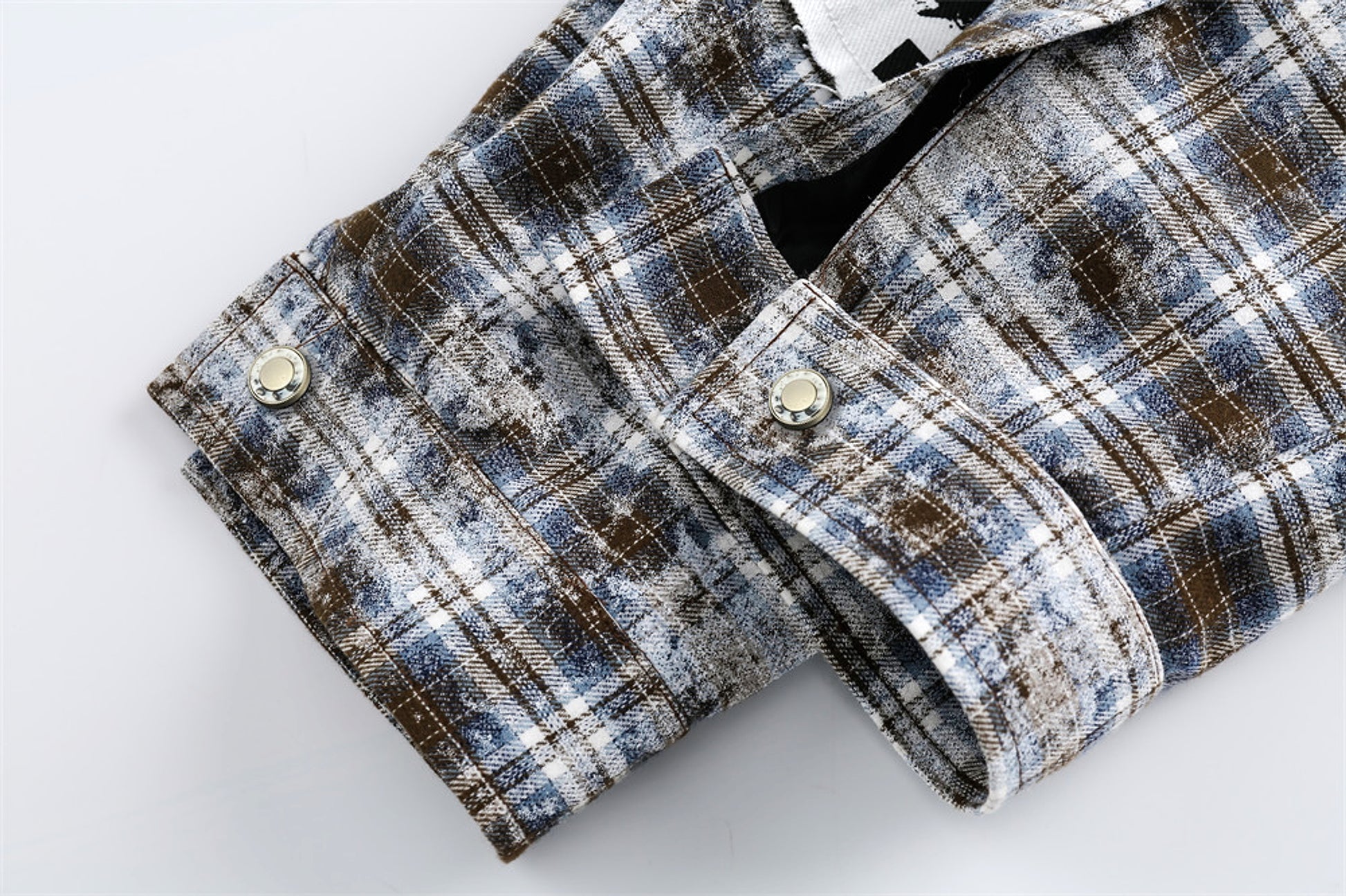 Plaid DressShirt For Women - enhanced image 9