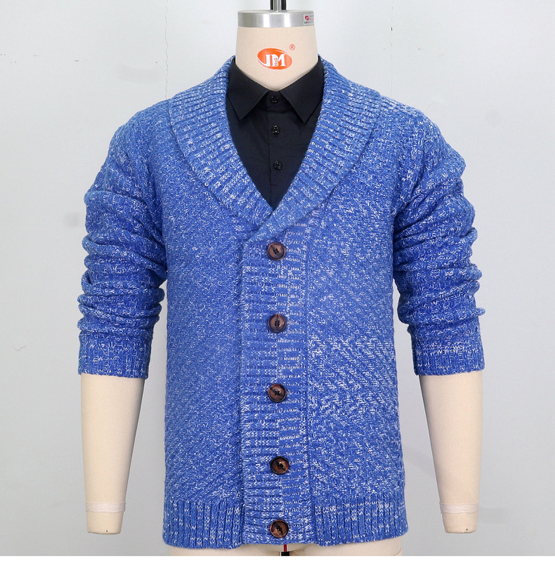 Polyester Men's Long-sleeved Thick Needle Sweater Sweater - enhanced image 9