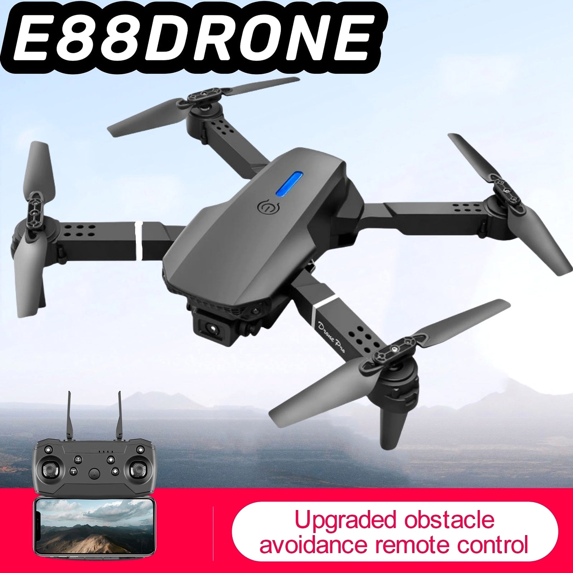SkyCapture™ – Foldable Smart Camera Drone with 1 Battery (US Warehouse) - enhanced image 9
