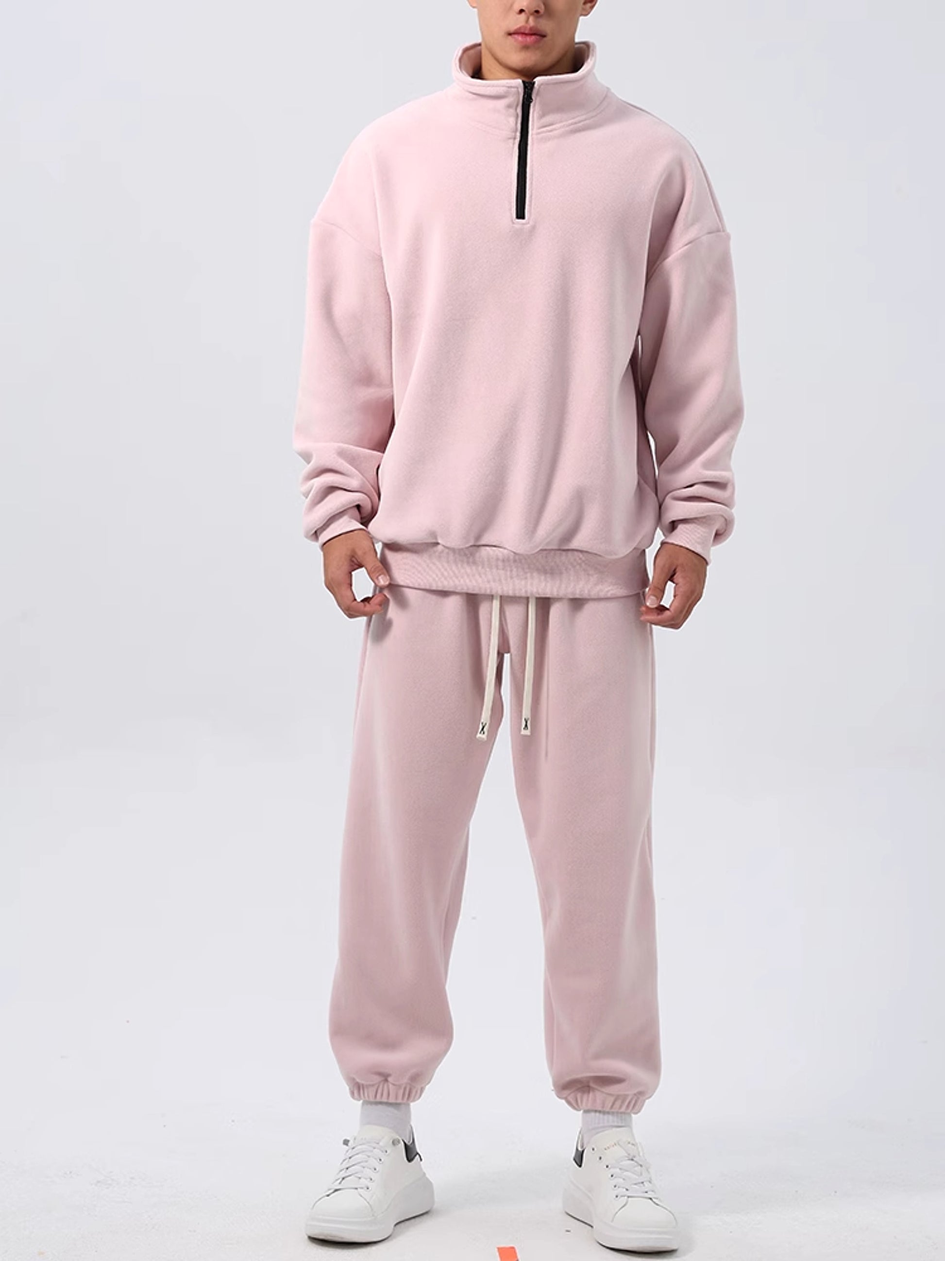 Men's Fleece Tracksuit – Wide Fit, Ultimate Comfort - enhanced image 9