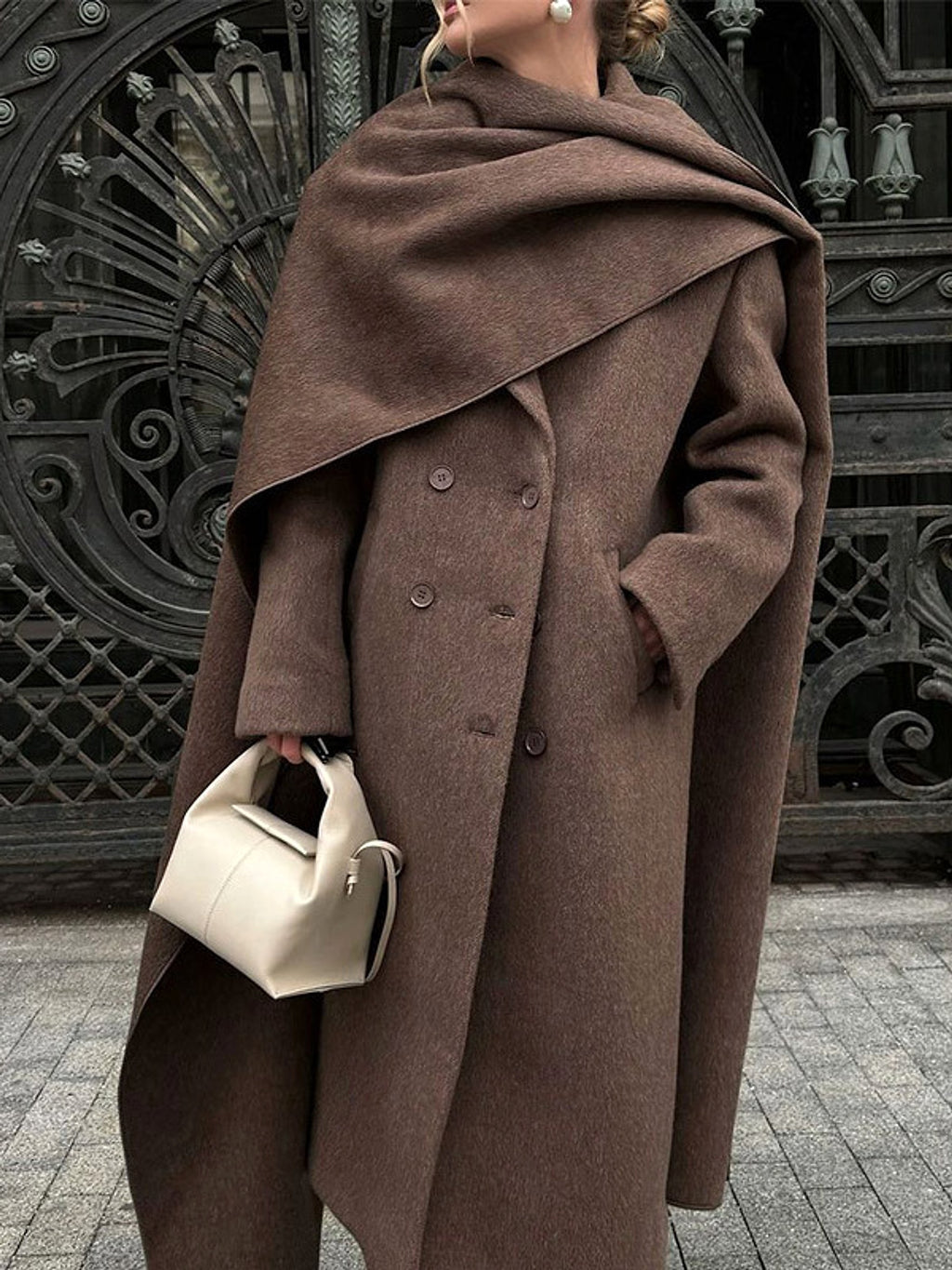 Urban Drape Wool Coat – 25 Edition - enhanced image 9
