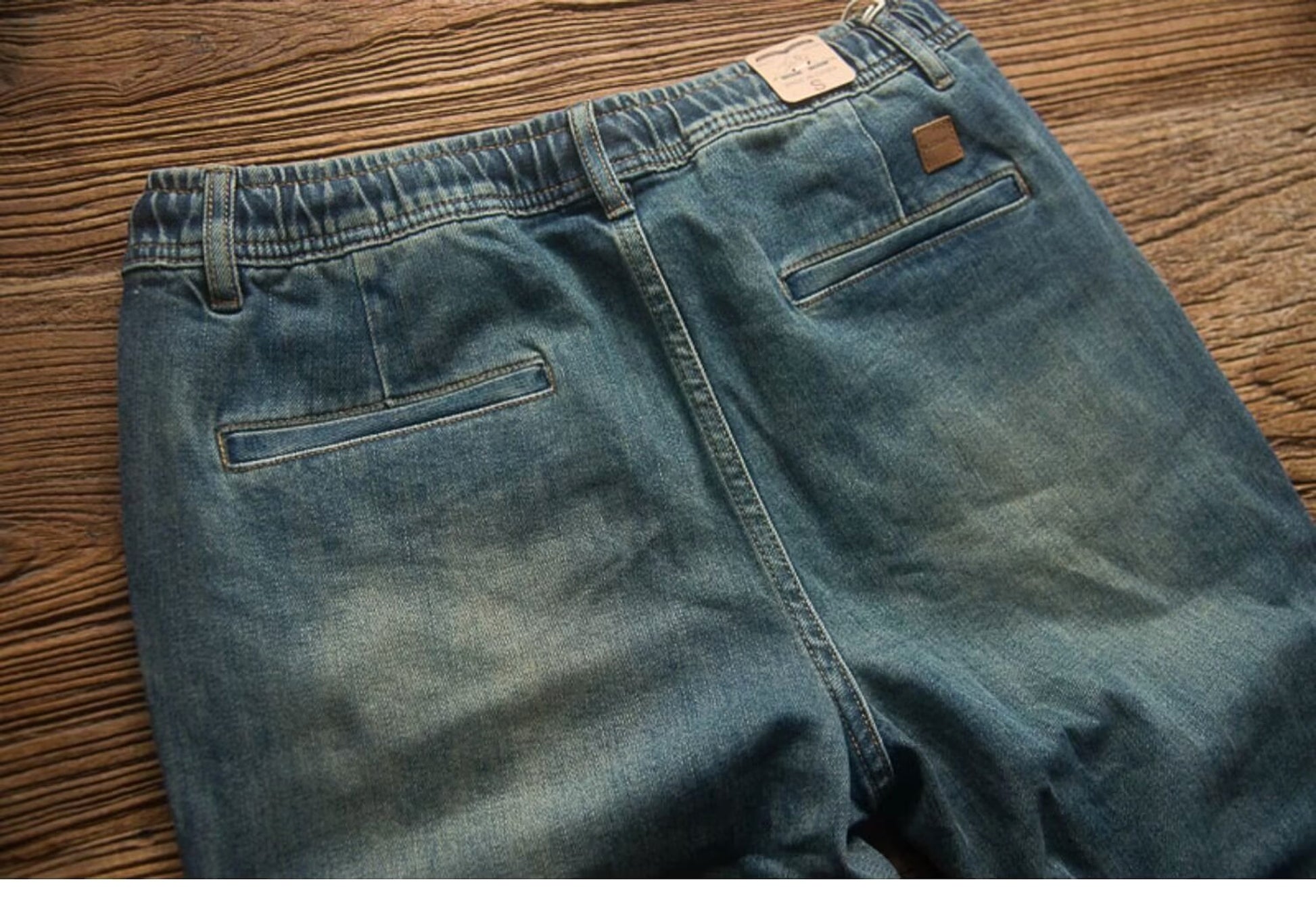 UrbanFlex Denim Joggers – Haute Edition 25 - enhanced image 9