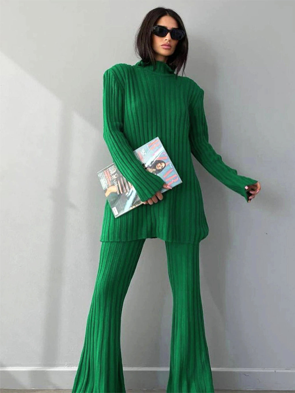 Women's Knitwear Pants Woolen (Tracksuit) - enhanced image 9