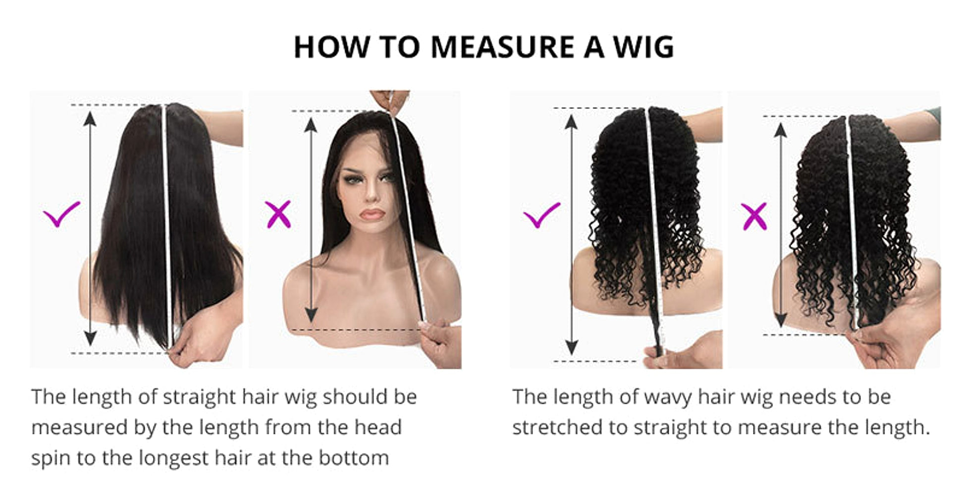 13X4 Front Lace Head Cover Real Hair Wig Transparent Lace - enhanced image 10