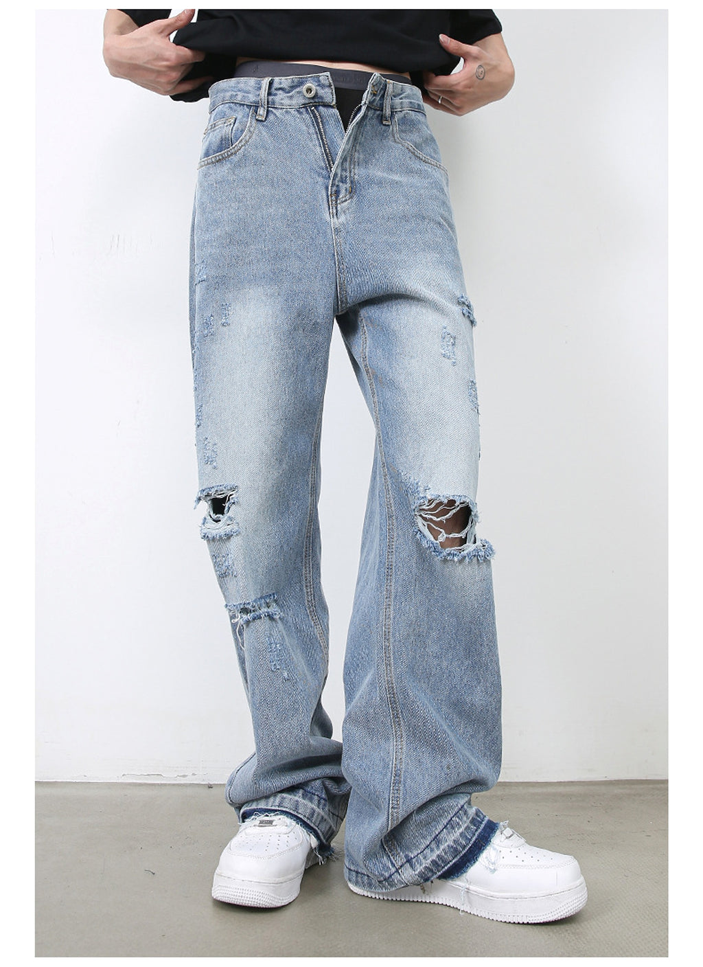 American Street – Men’s Ripped Jeans | Retro 25 Edition - enhanced image 10