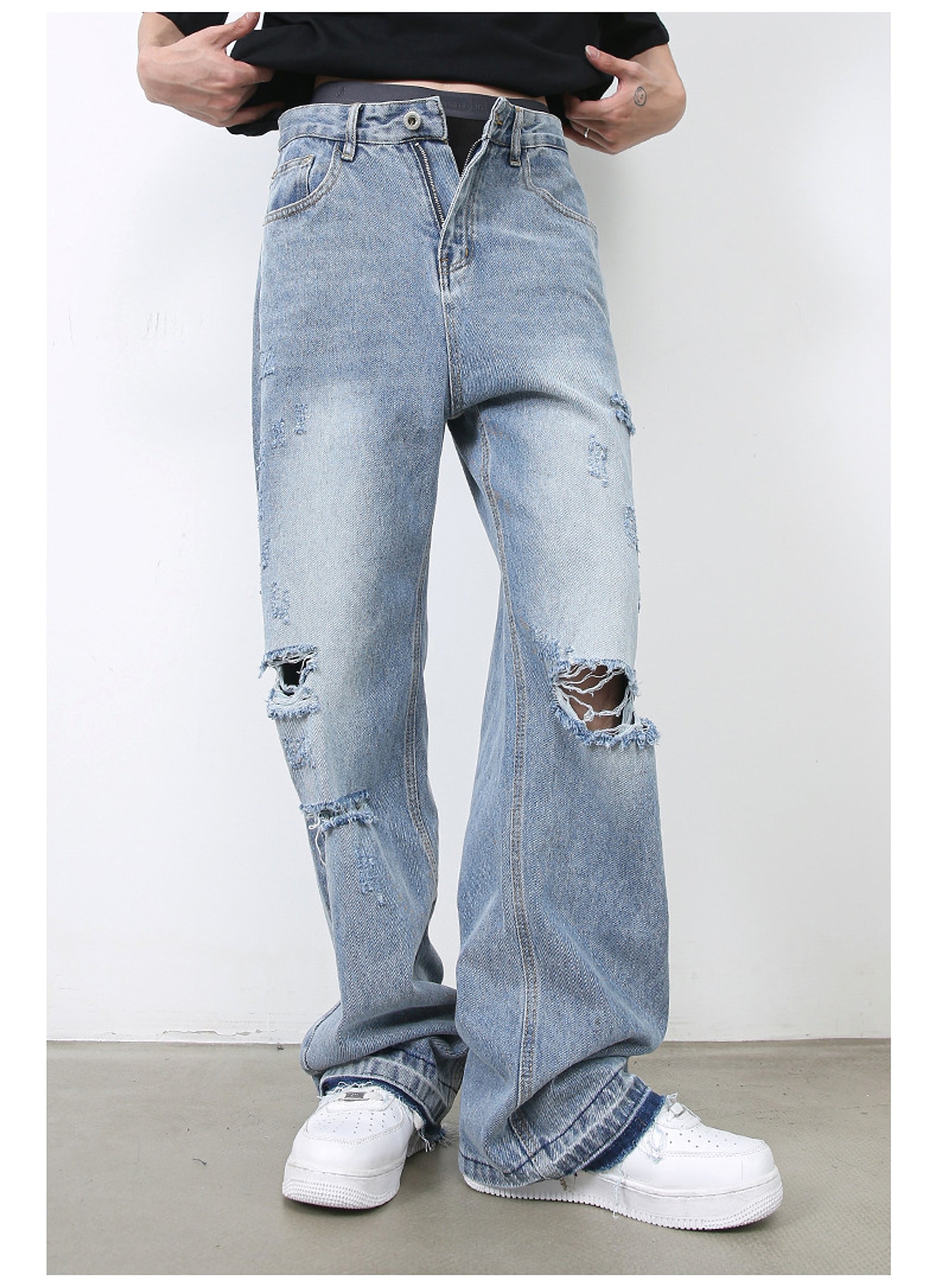 American Street – Men’s Ripped Jeans | Retro 25 Edition - enhanced image 10
