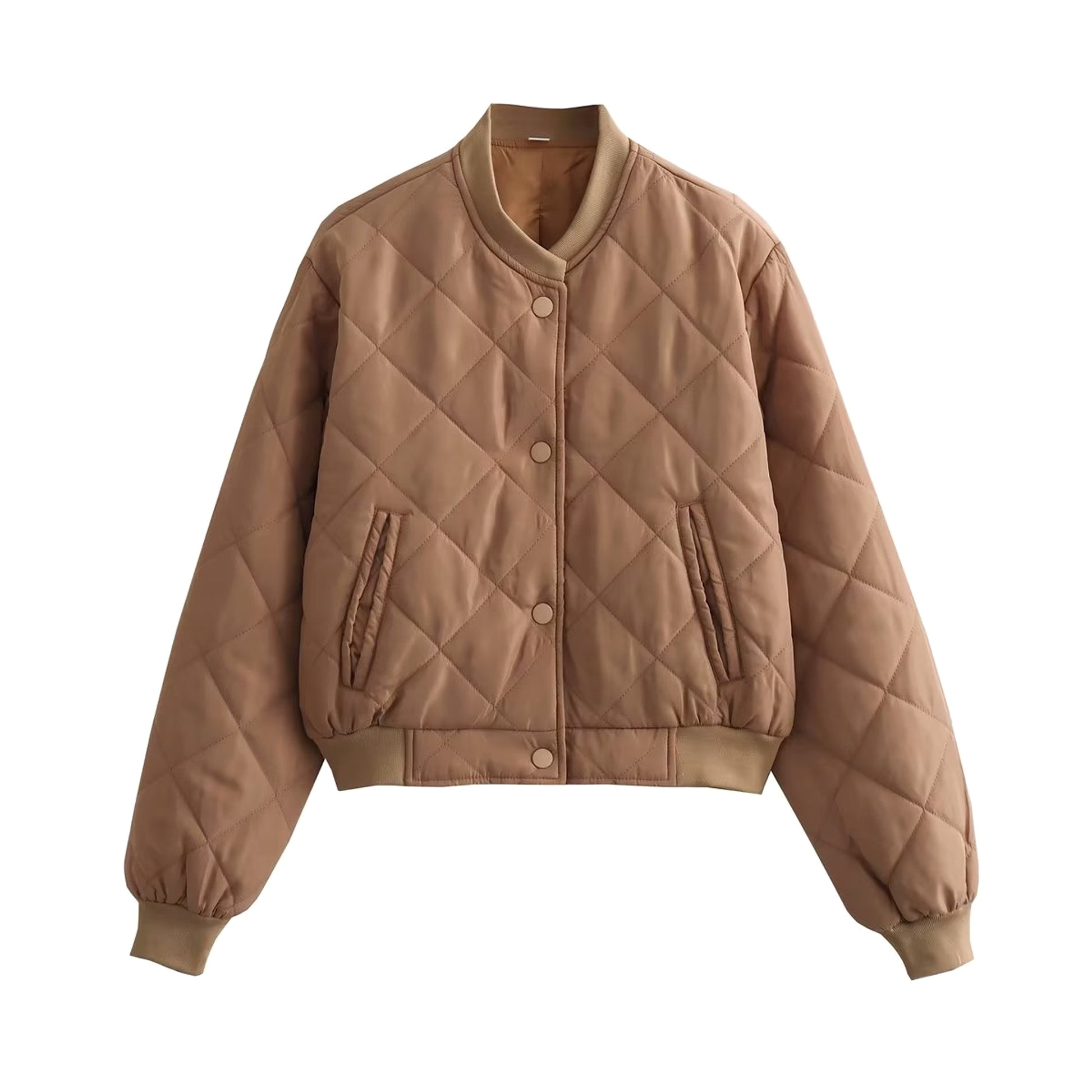 Autumn And Winter Ladies New Comfort And Casual Short Cotton Jacket Jacket Coat - enhanced image 10